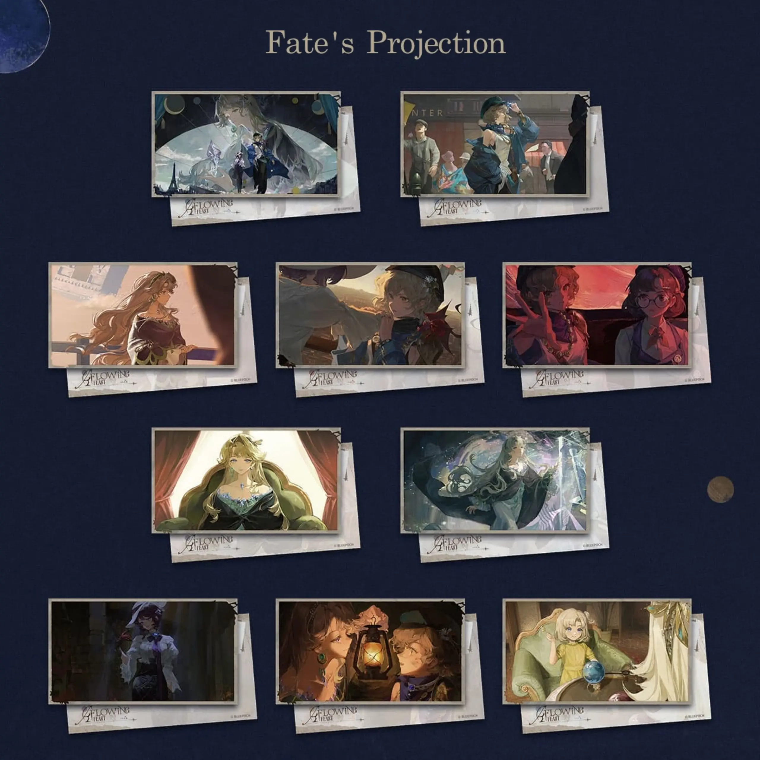 Postcard Pack - A Flowing Feast 11 Postcard Pack - A Flowing Feast a flowing feast o reverse 1999 postcard pack content 5