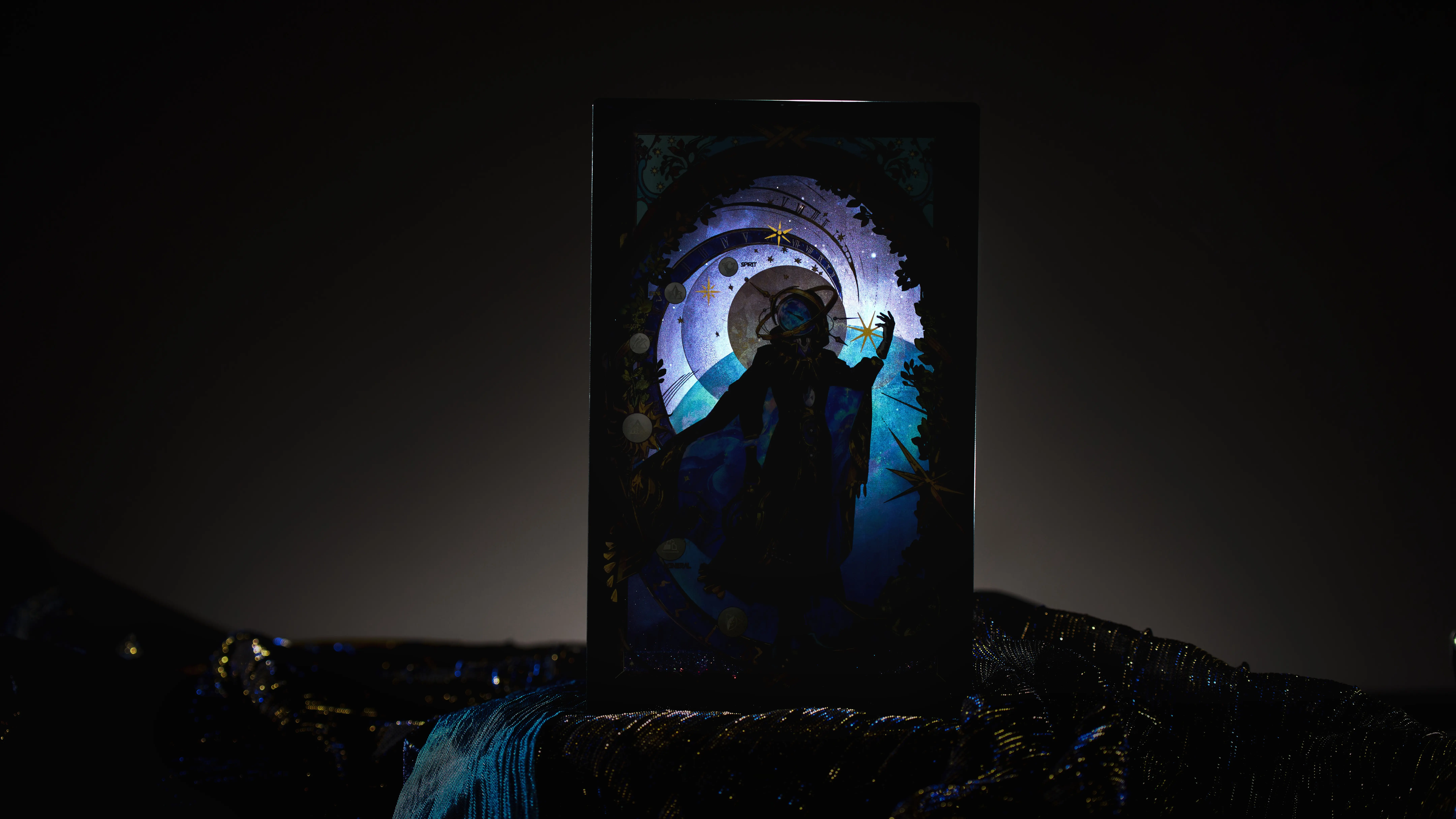 Ulrich Quicksand Acrylic Standee - A Glimpse of the Cosmos 4 Ulrich Quicksand Acrylic Standee - A Glimpse of the Cosmos a glimpse of the cosmos o reverse 1999 ulrich quicksand acrylic standee content 2