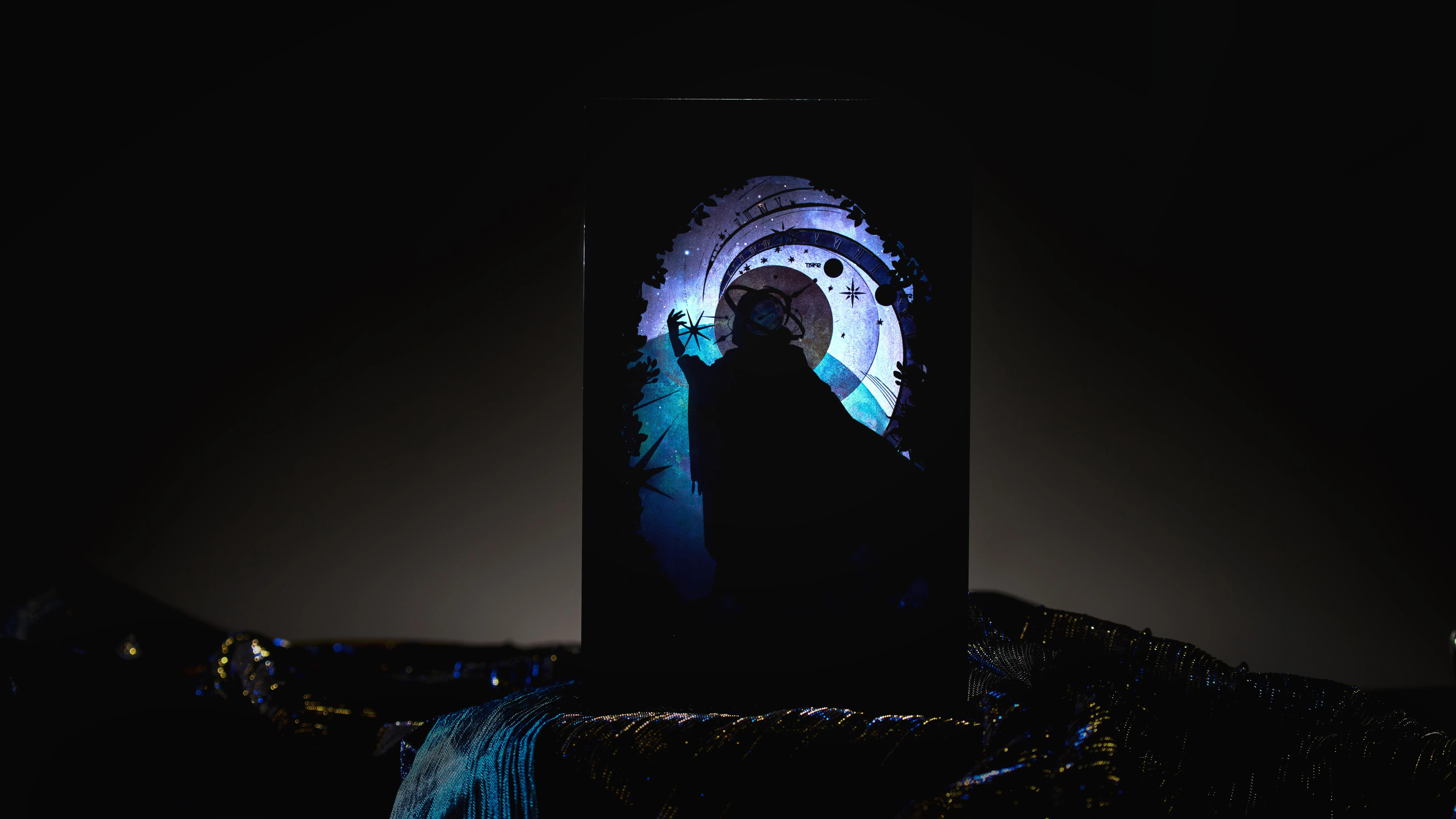 Ulrich Quicksand Acrylic Standee - A Glimpse of the Cosmos 5 Ulrich Quicksand Acrylic Standee - A Glimpse of the Cosmos a glimpse of the cosmos o reverse 1999 ulrich quicksand acrylic standee content 3