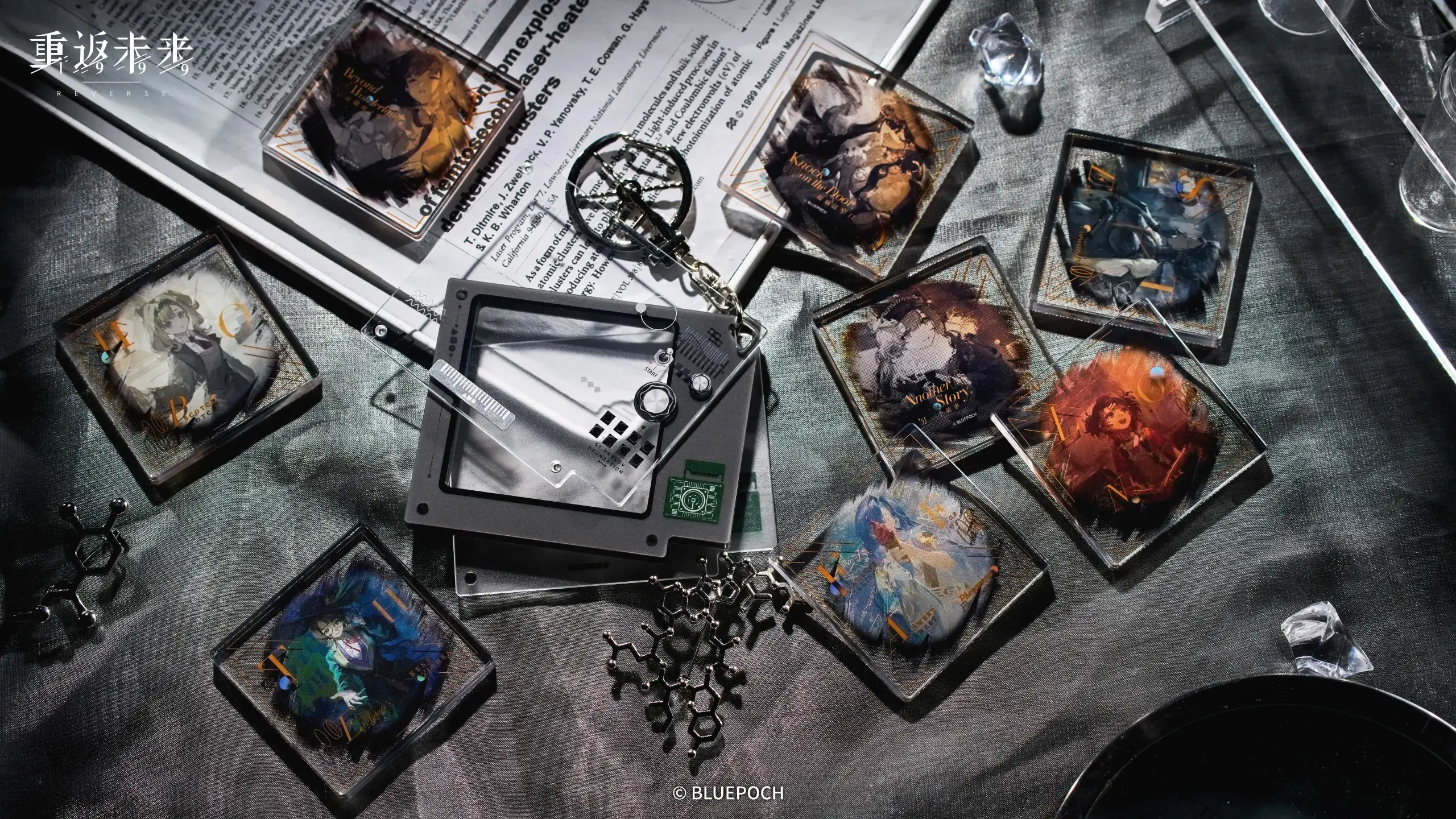 Acrylic Pendent - A Portrait of the Self Vol.2 a portrait of the self vol.2 o reverse 1999 acrylic pendent content 3