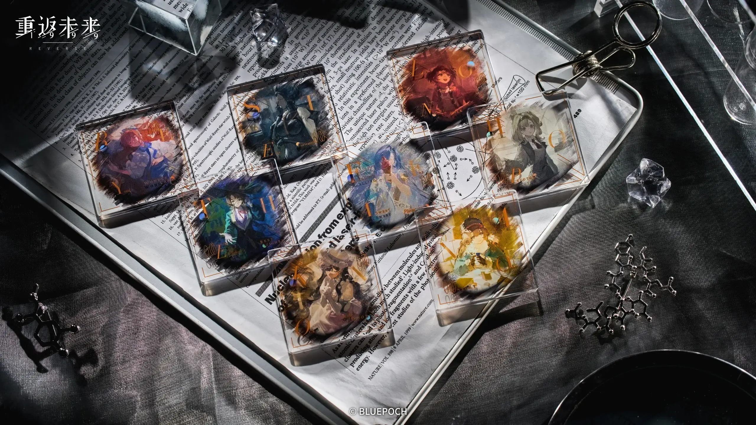 Acrylic Pendent - A Portrait of the Self Vol.2 a portrait of the self vol.2 o reverse 1999 acrylic pendent content 4