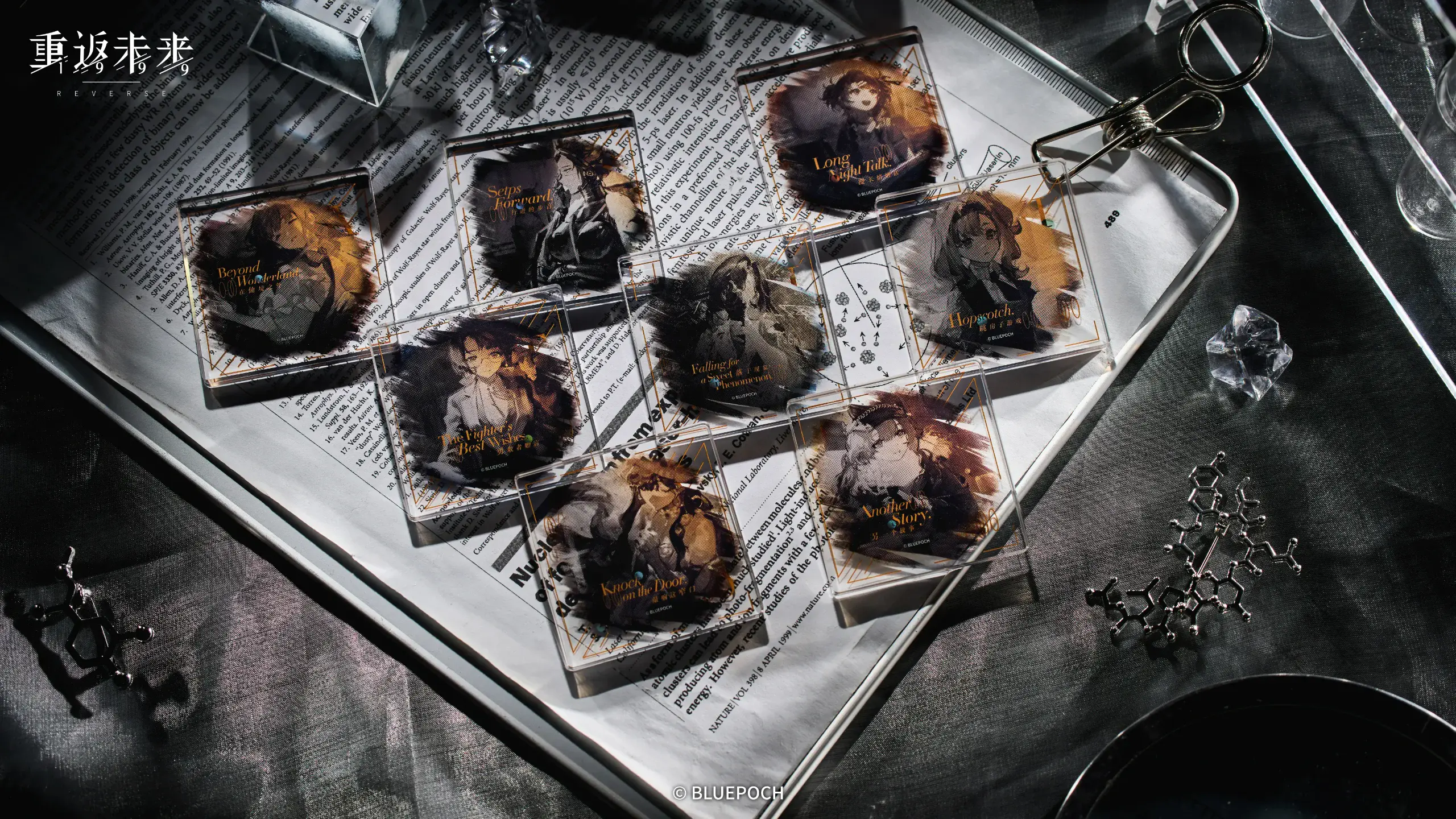 Acrylic Pendent - A Portrait of the Self Vol.2 a portrait of the self vol.2 o reverse 1999 acrylic pendent content 5