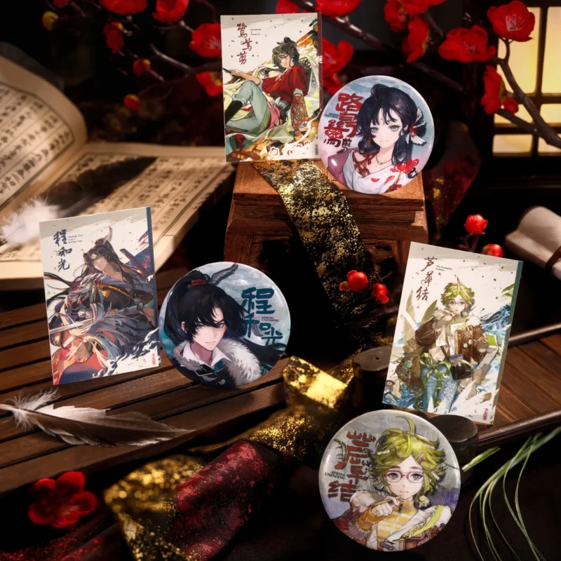 a-world-in-every-blade-o-reverse-1999-badges-set-1 Pre Order Reverse 1999 Merch a world in every blade o reverse 1999 badges set 1