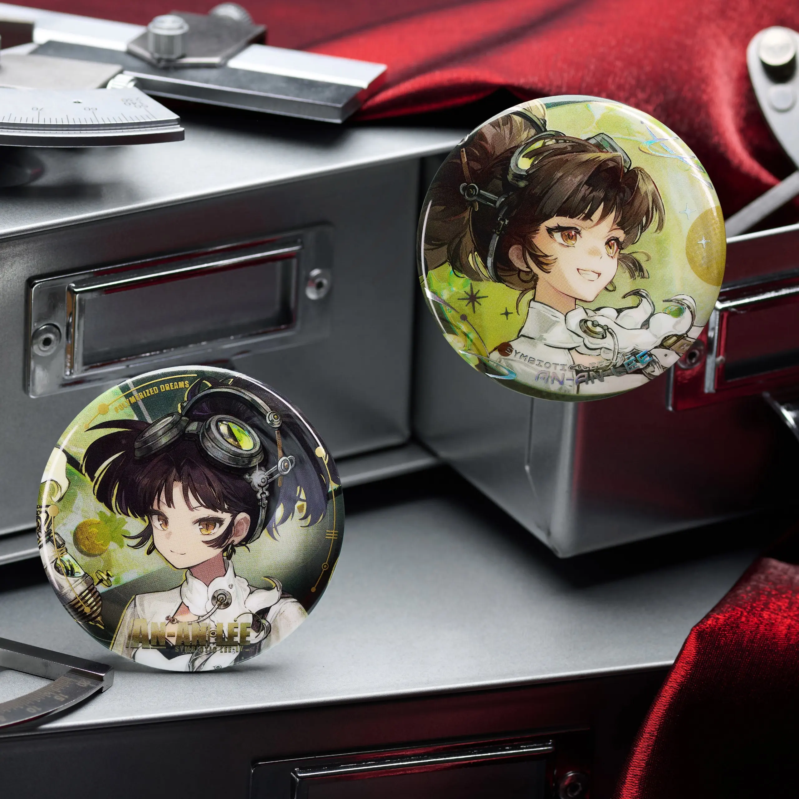 Badges Set - Atomic Heart 2 Badges Set - Atomic Heart - Image 2