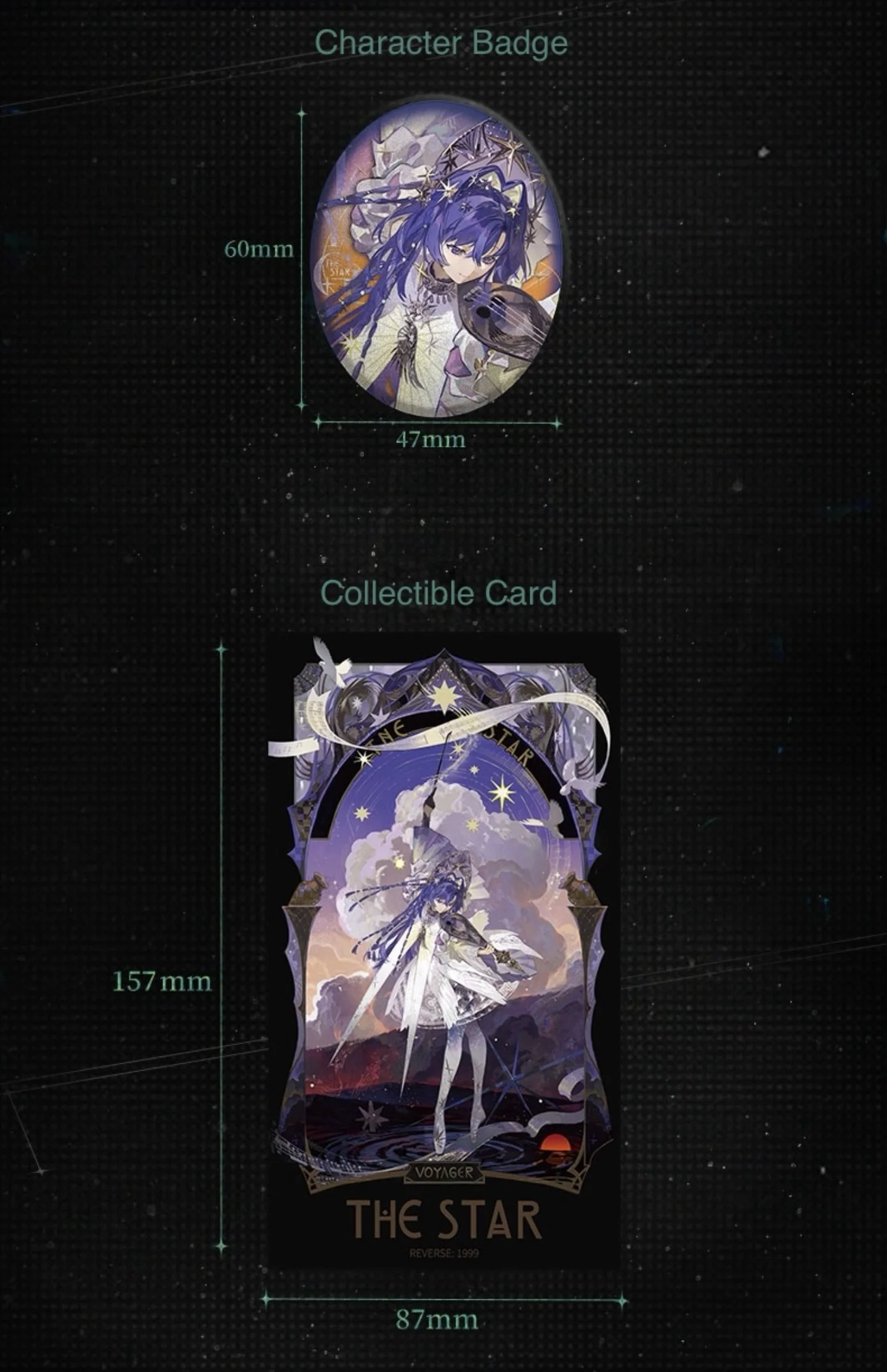Voyager Garment Pack - Choir of the Stars 4 Voyager Garment Pack - Choir of the Stars choir of the stars o reverse 1999 voyager garment pack content 3
