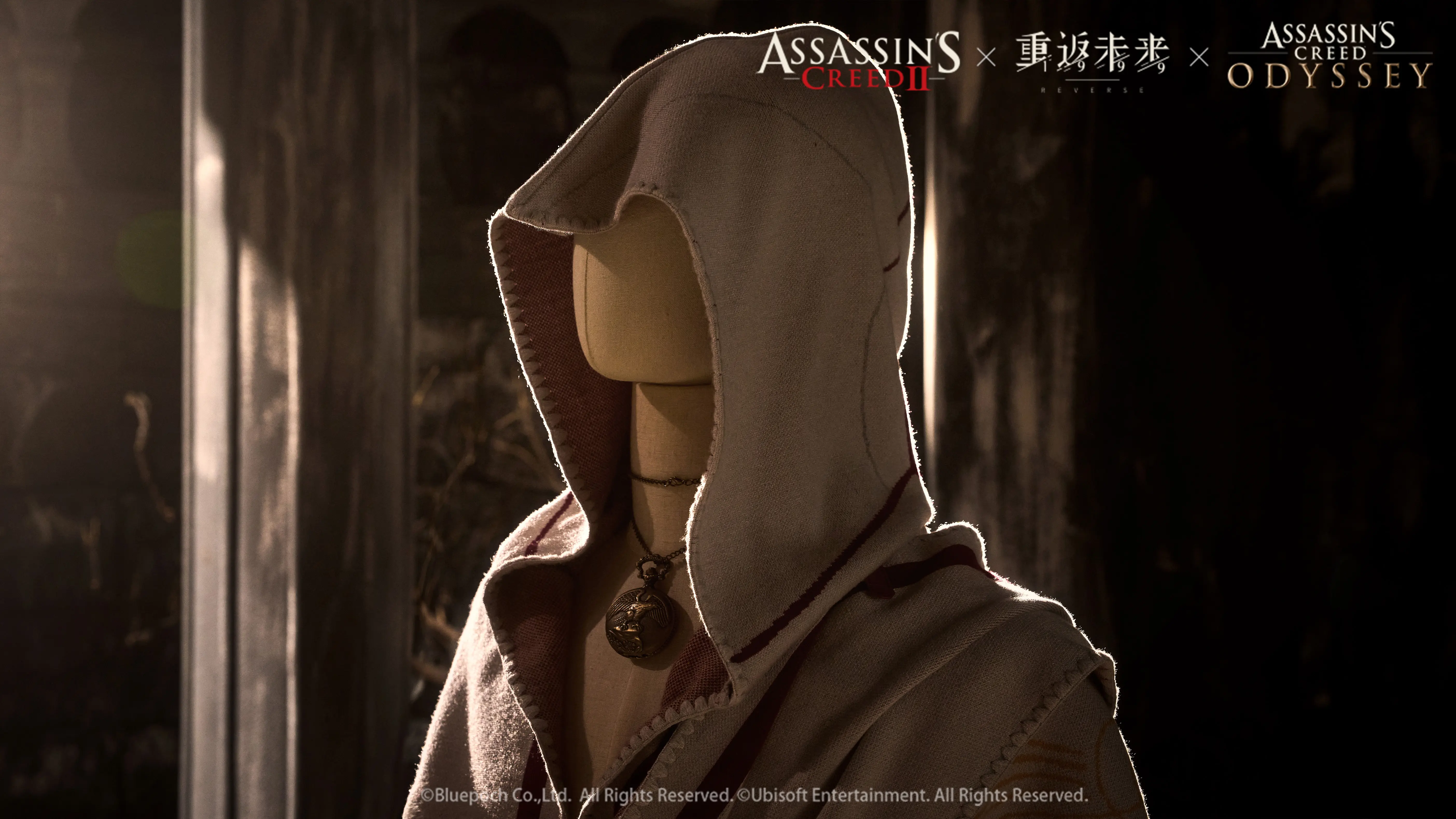 EZIO Hooded Scarf - Collaboration collaboration o reverse 1999 ezio hooded scarf content 1