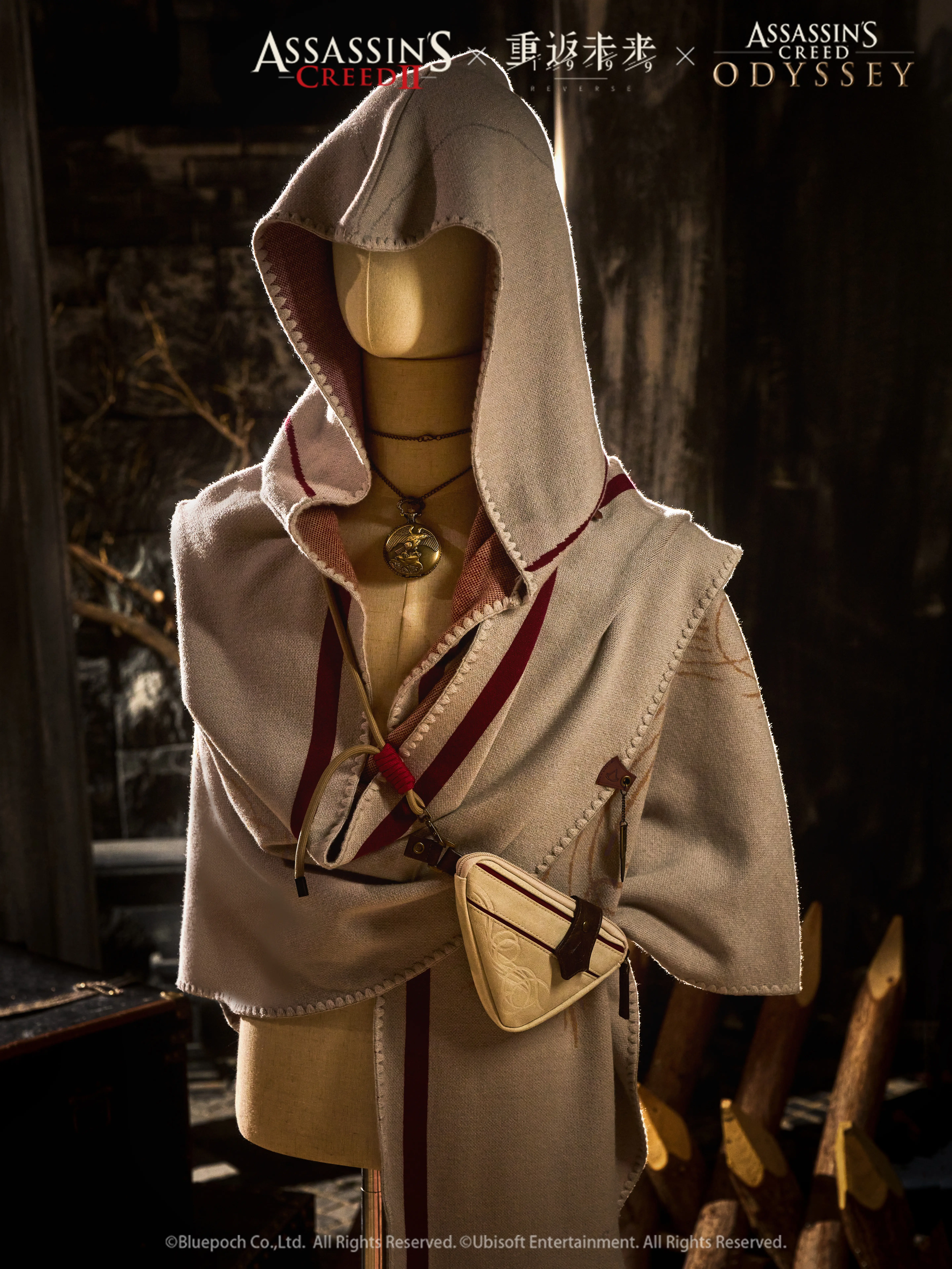 EZIO Hooded Scarf - Collaboration collaboration o reverse 1999 ezio hooded scarf content 2