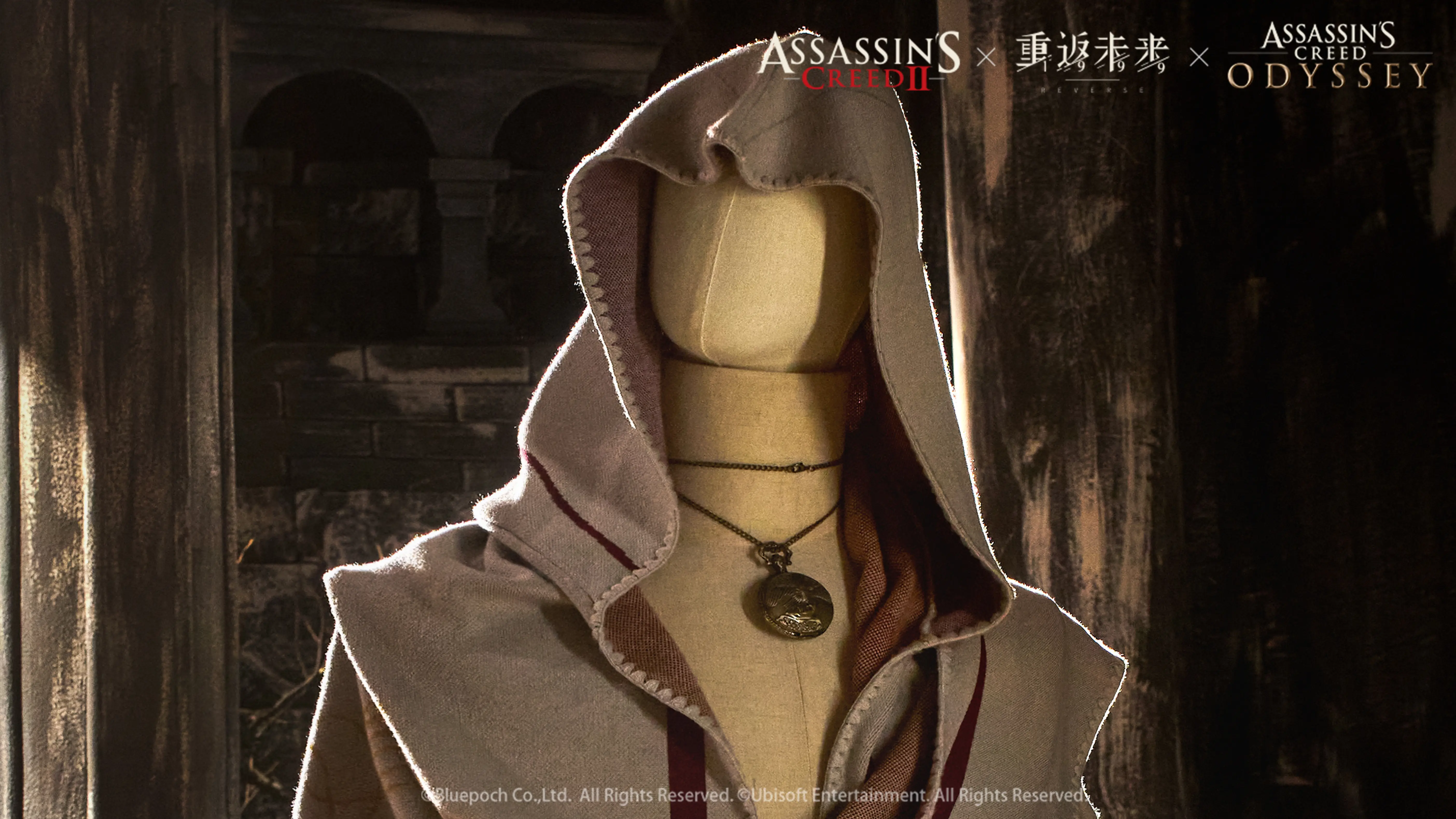 EZIO Hooded Scarf - Collaboration collaboration o reverse 1999 ezio hooded scarf content 3