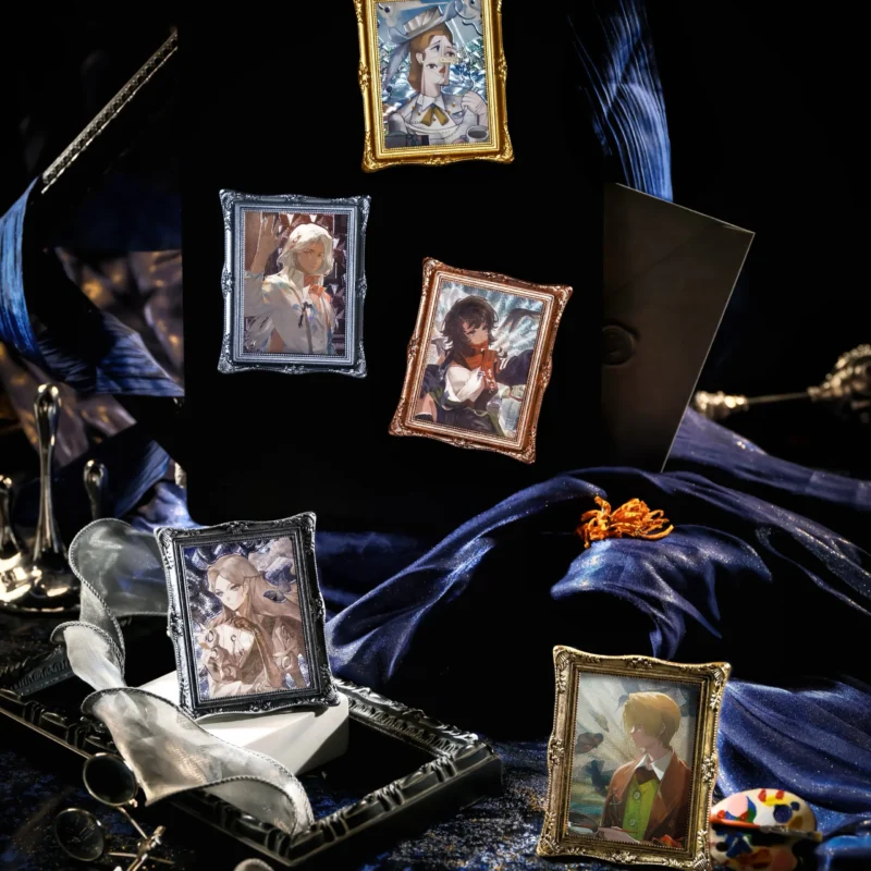 Pre Order Reverse 1999 Merch color of life and death o reverse 1999 character painting holographic magnet 1