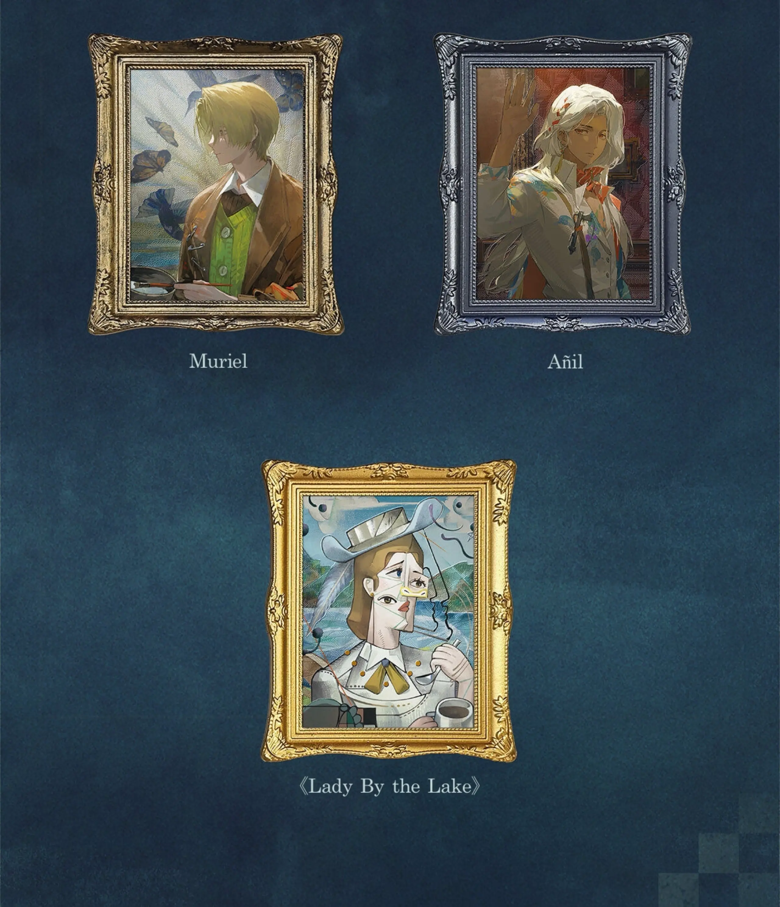 Character Painting Holographic Magnet - Color of Life and Death color of life and death o reverse 1999 character painting holographic magnet content 2