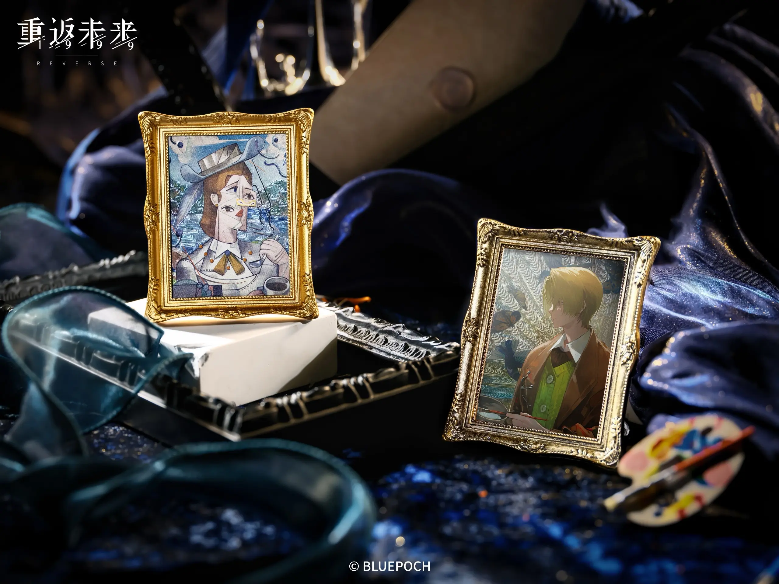 Character Painting Holographic Magnet - Color of Life and Death color of life and death o reverse 1999 character painting holographic magnet content 4