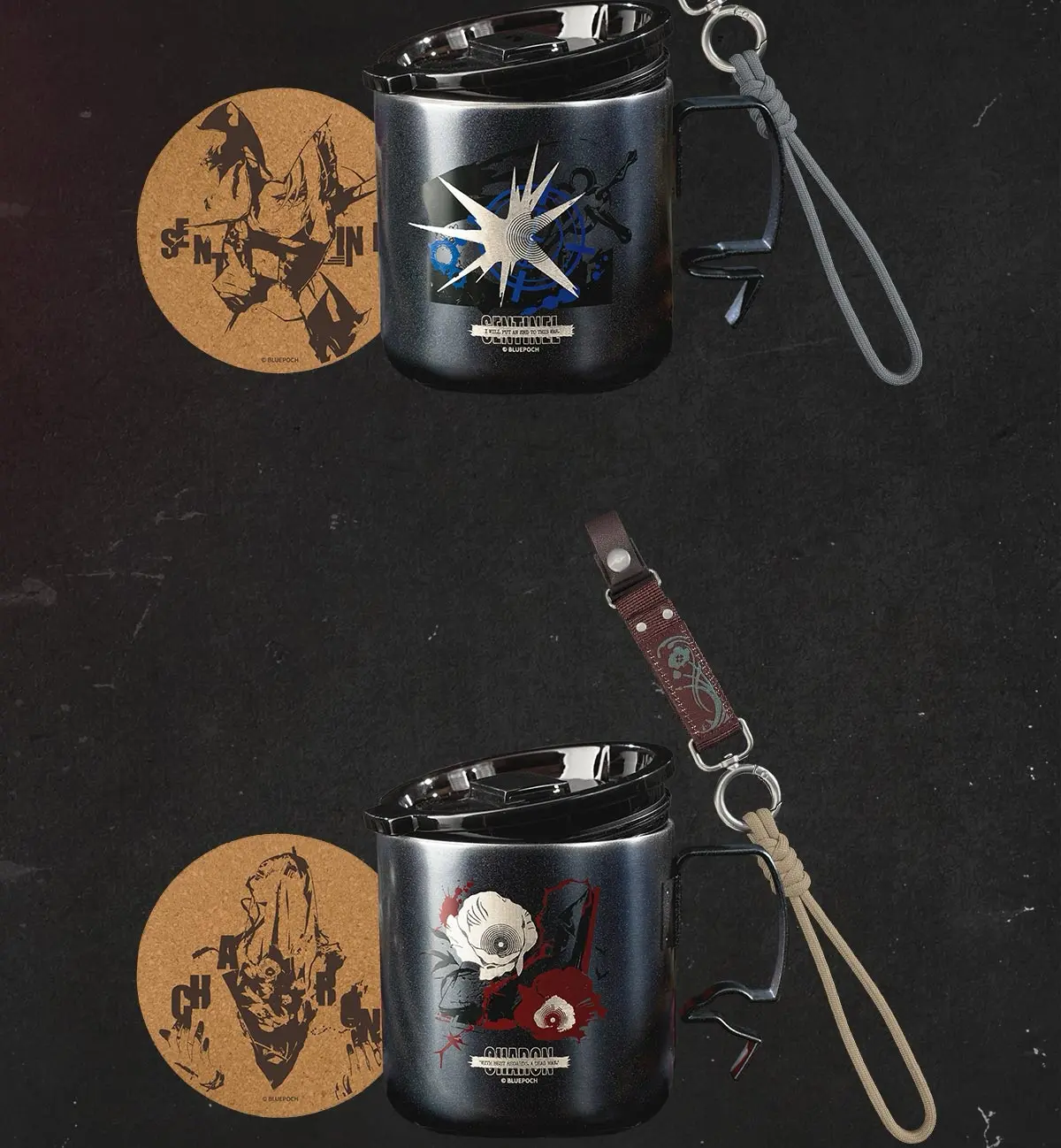 Stainless Steel Mug - Drink Up Your Hesitation drink up your hesitation o reverse 1999 stainless steel mug content 2