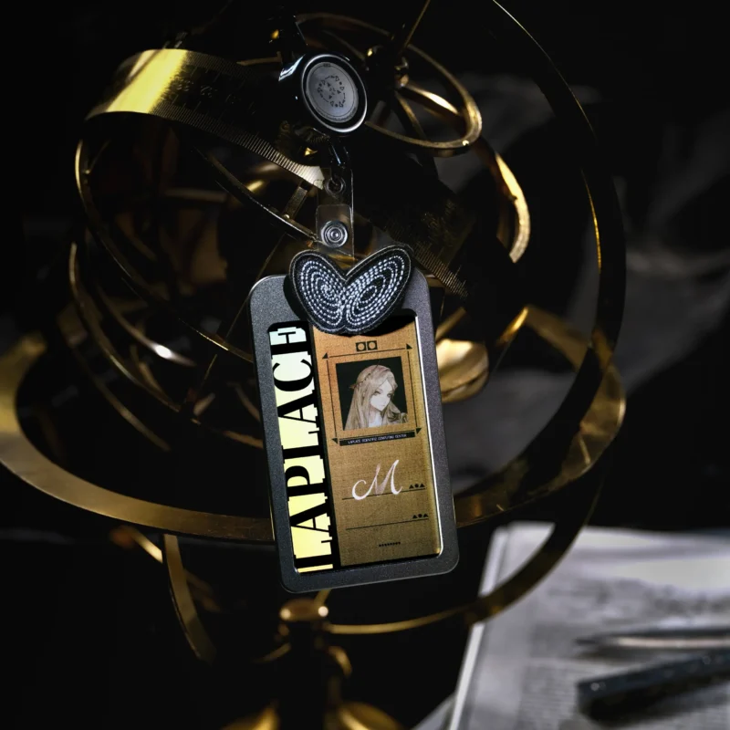 Pre Order Reverse 1999 Merch facets of chaos o reverse 1999 lorentz butterfly id badge holder 1