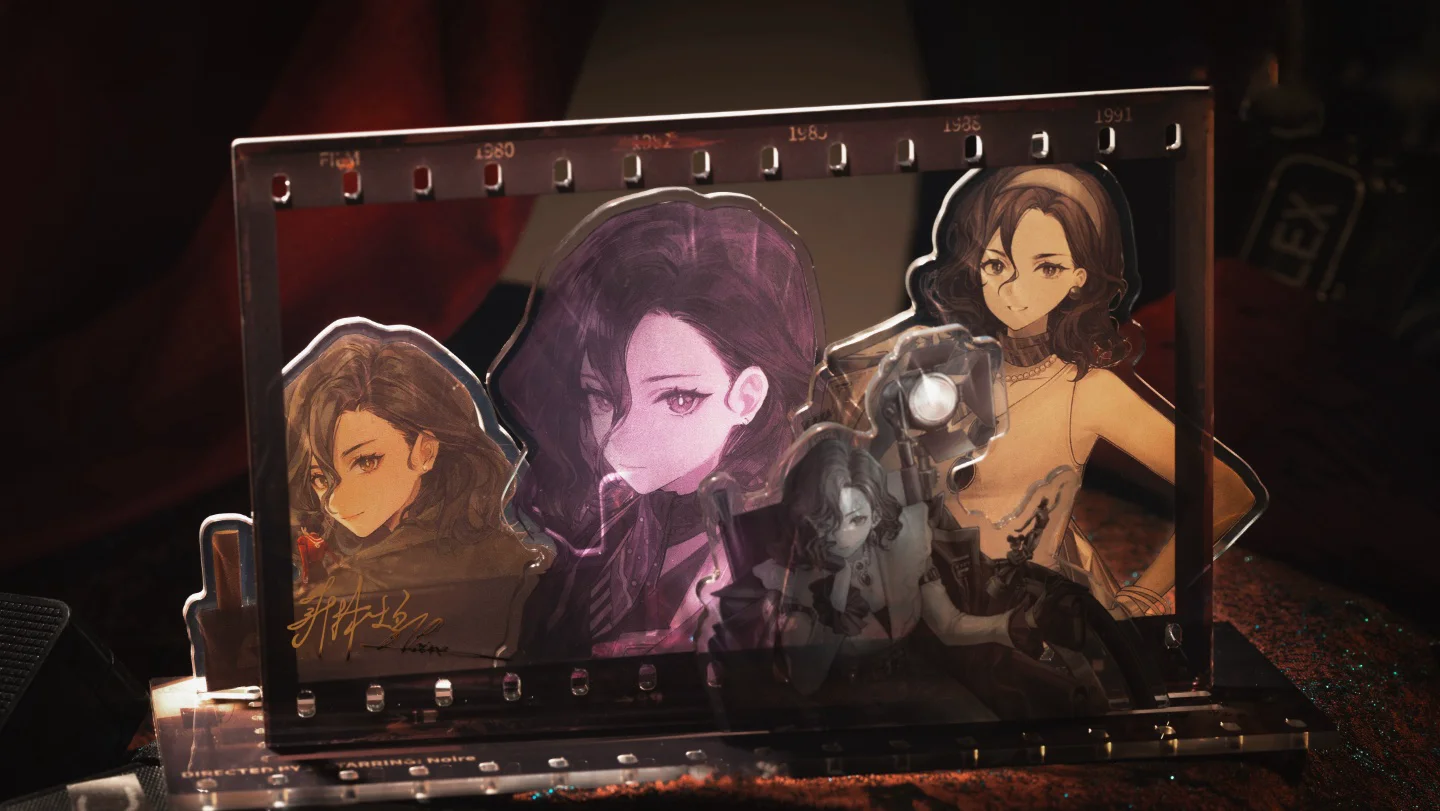 Noire Acrylic Standees - Film Of The Past 2 Noire Acrylic Standees - Film Of The Past film of the past o reverse 1999 noire acrylic standees content 1