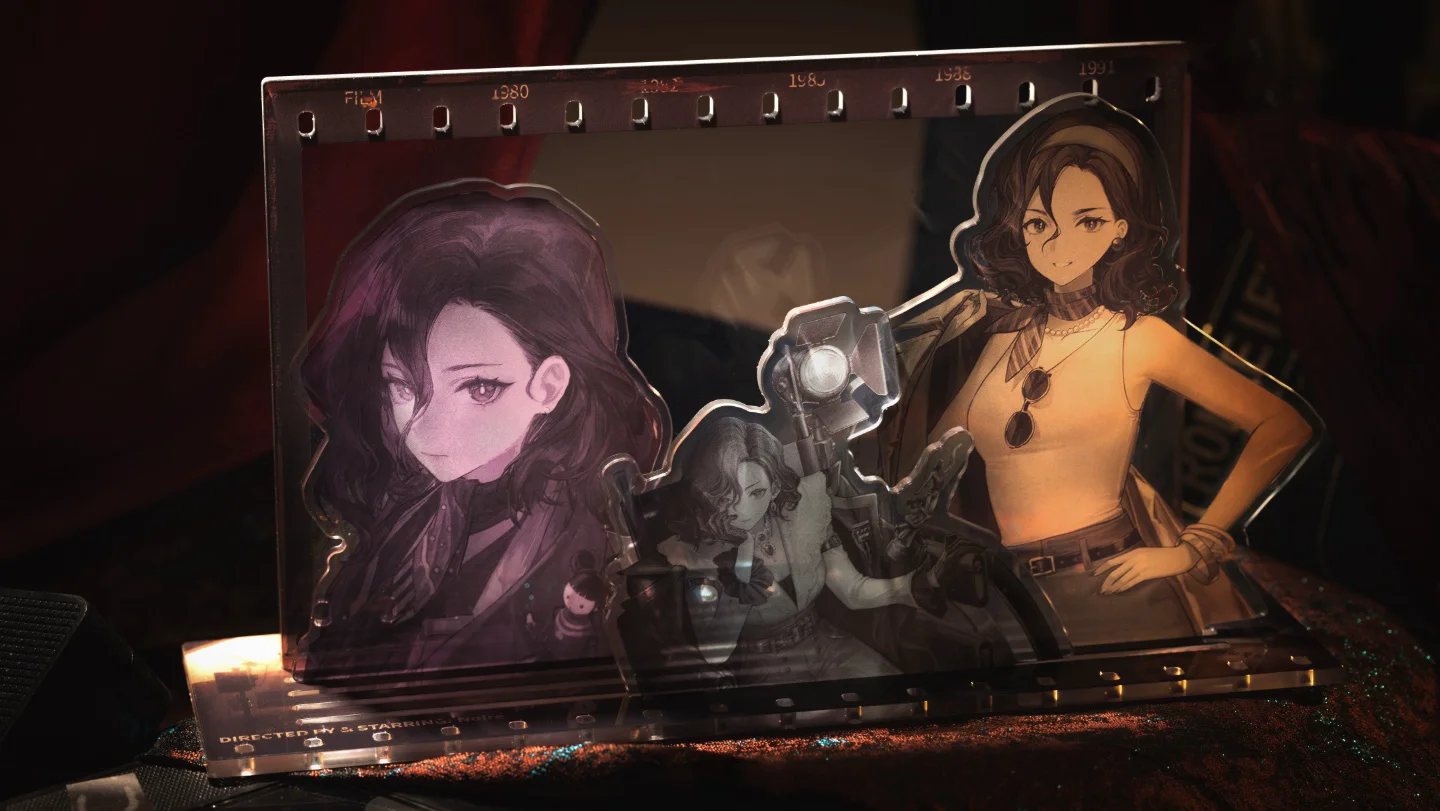 Noire Acrylic Standees - Film Of The Past 3 Noire Acrylic Standees - Film Of The Past film of the past o reverse 1999 noire acrylic standees content 2