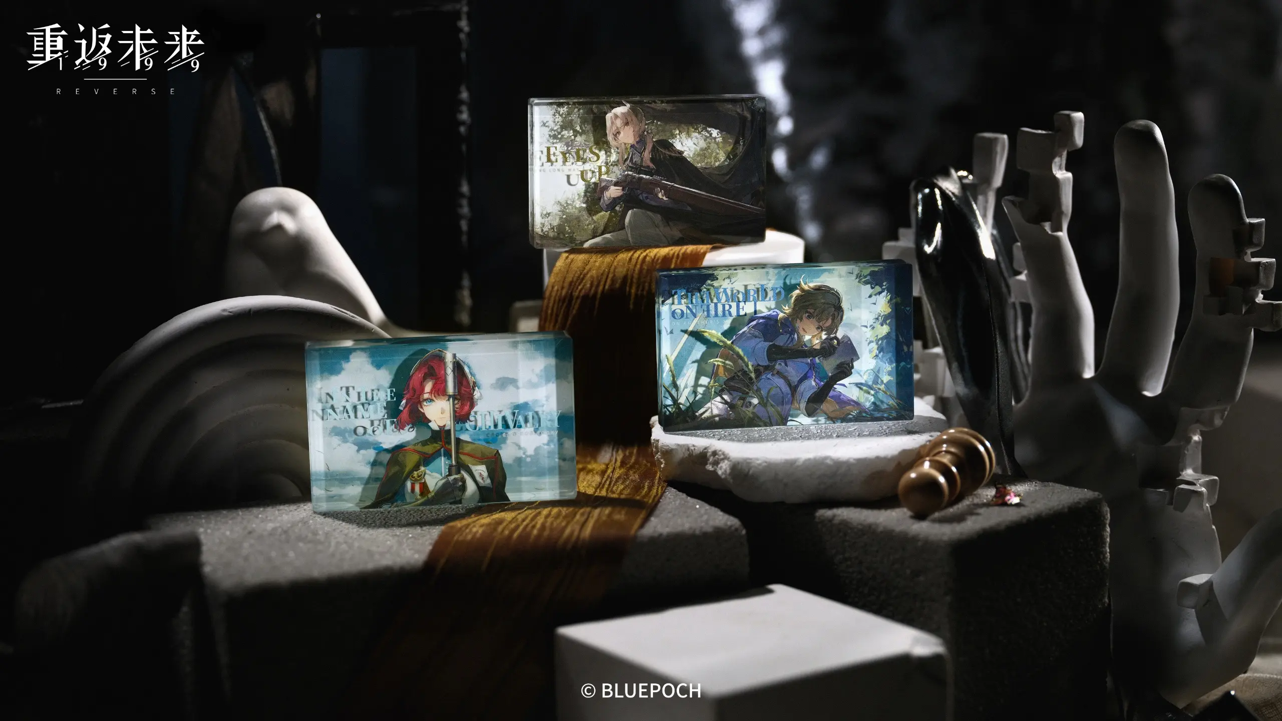 Illustration Acrylic Standees - Image of Time V5 12 Illustration Acrylic Standees - Image Of Time V5 Image Of Time V5 O Reverse 1999 Illustration Acrylic Standees Content 3