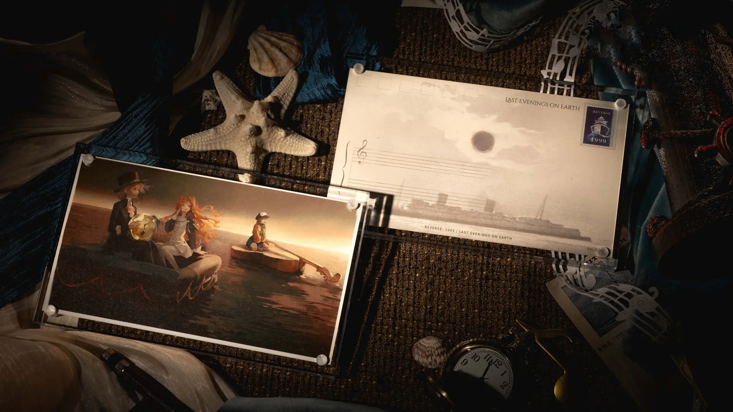 Postcard - Last Evenings on Earth 3 Postcard - Last Evenings on Earth last evenings on earth o reverse 1999 multi postcard content 1