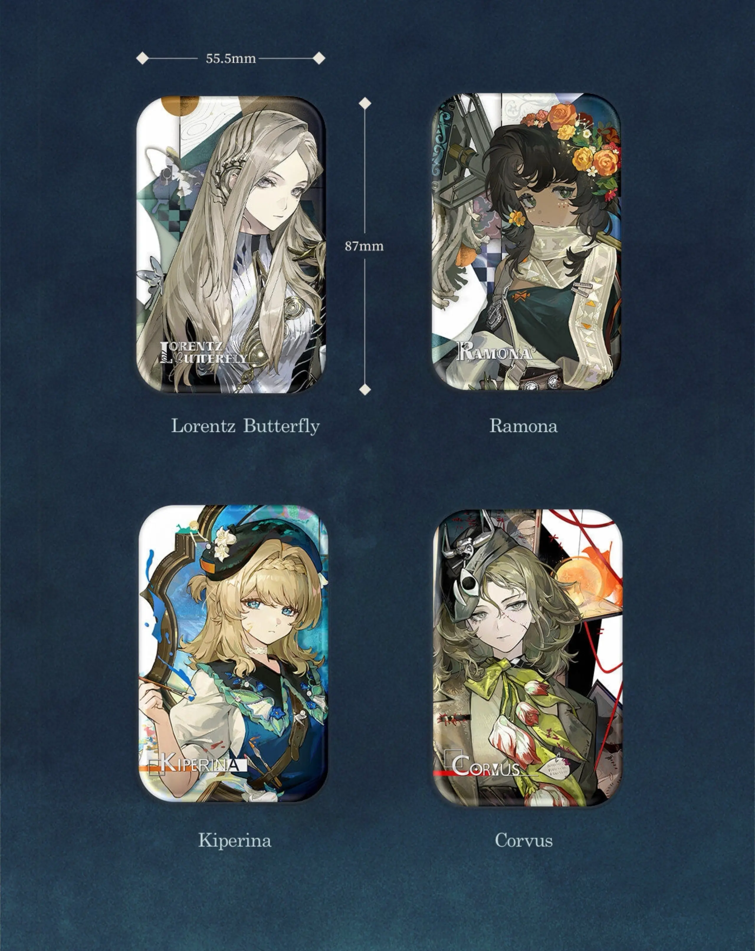 Badges - Layered Painting 6 Badges - Layered Painting layered painting o reverse 1999 badges content 1