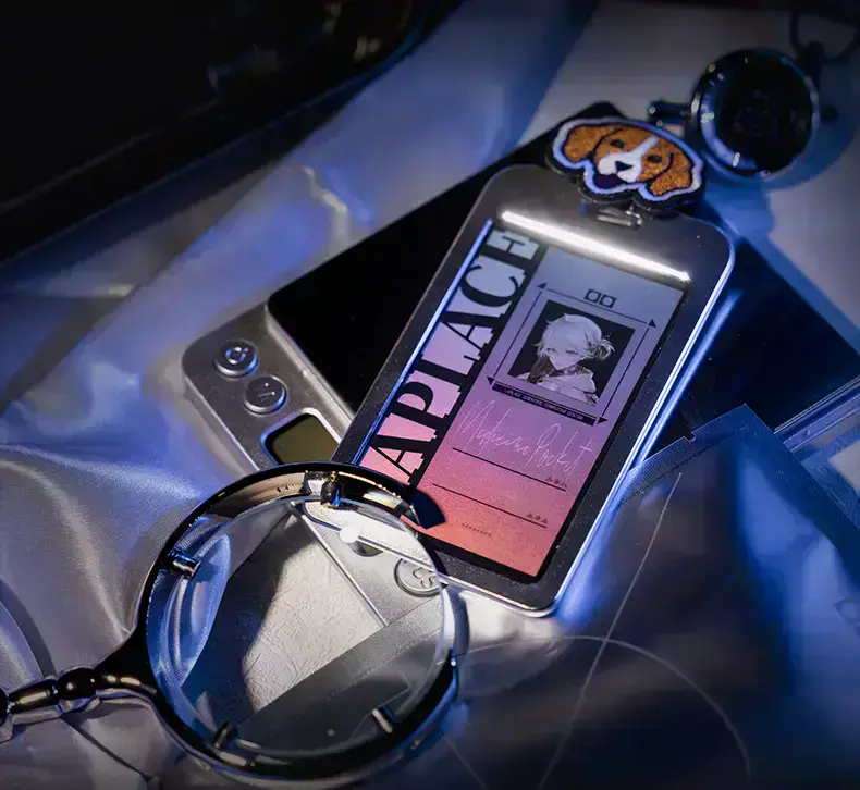 Medicine Pocket ID Badge Holder - NO TOUCHING 3 Medicine Pocket ID Badge Holder - NO TOUCHING no touching o reverse 1999 medicine pocket id badge holder content 1