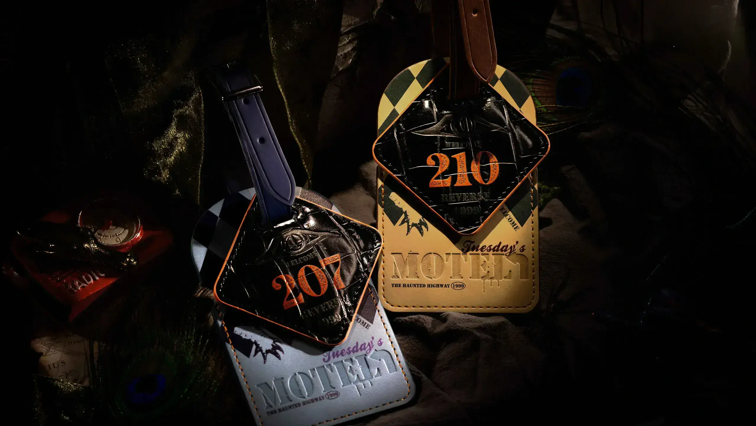 Themed luggage tag - On Your Luggage 8 Themed luggage tag - On Your Luggage on your luggage o reverse 1999 themed luggage tag content 2