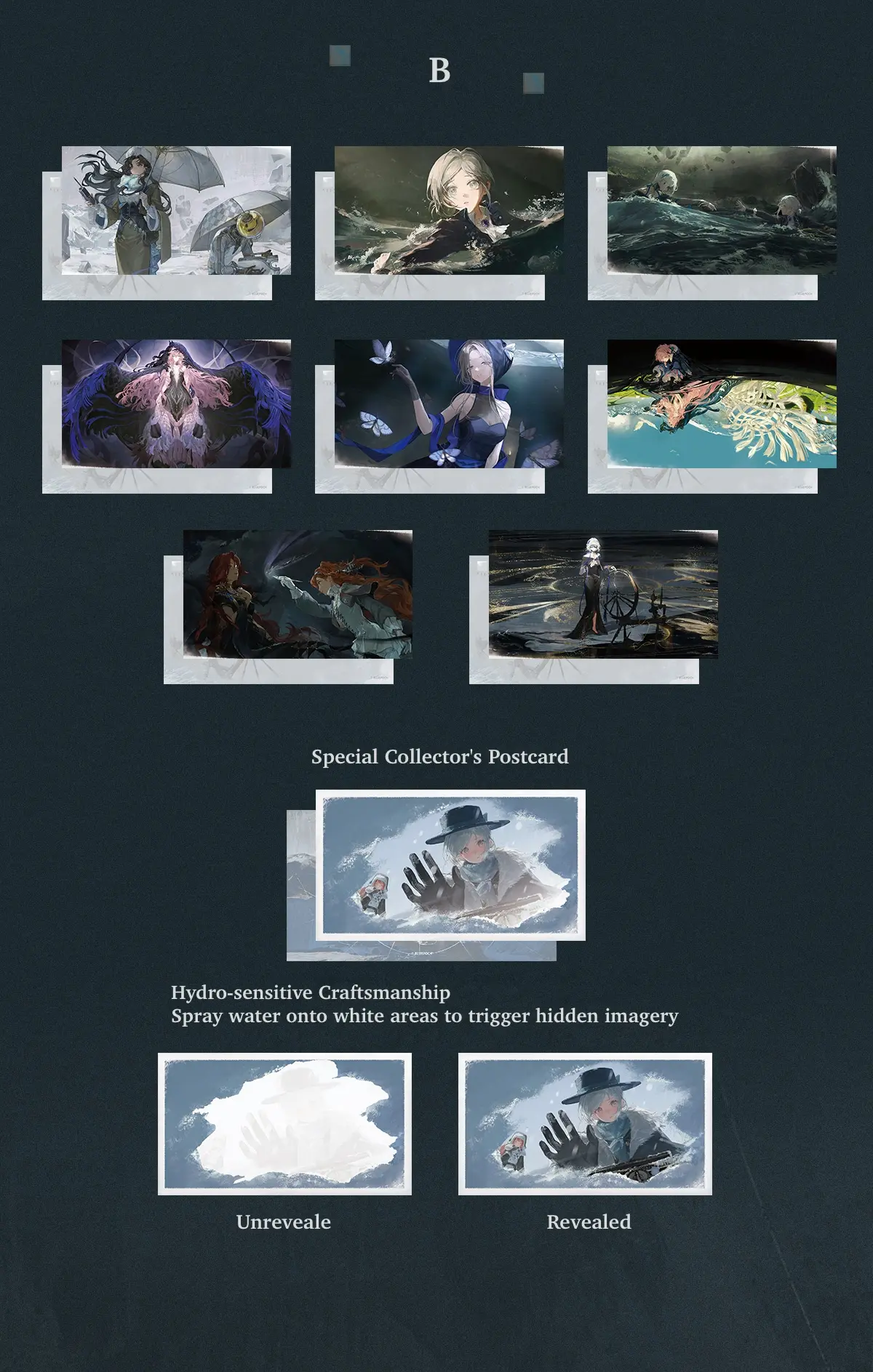 Postcard Pack - PARADISE REGAINED 7 Postcard Pack - PARADISE REGAINED paradise regained o reverse 1999 postcard pack content 3