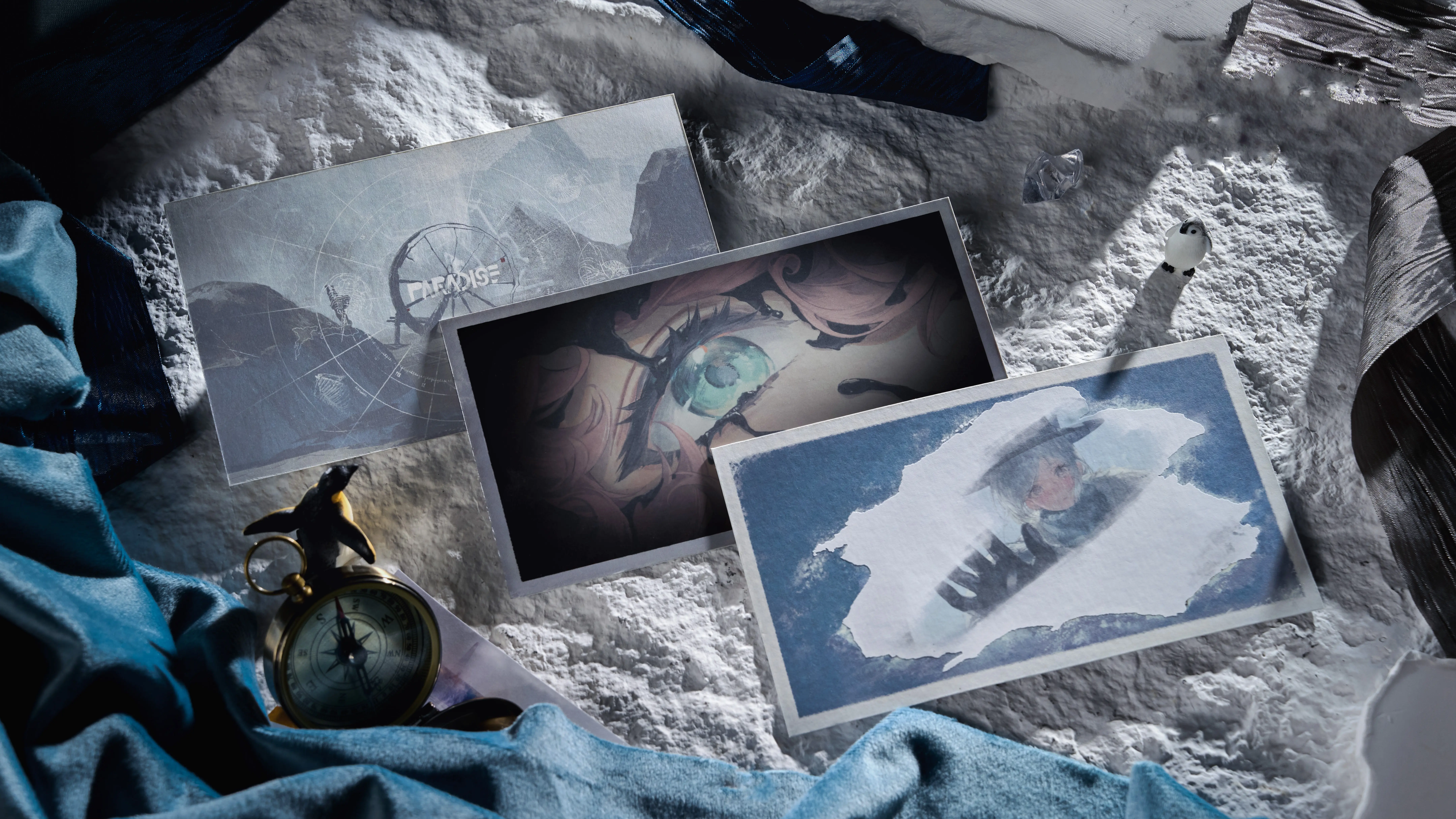 Postcard Pack - PARADISE REGAINED 8 Postcard Pack - PARADISE REGAINED paradise regained o reverse 1999 postcard pack content 4