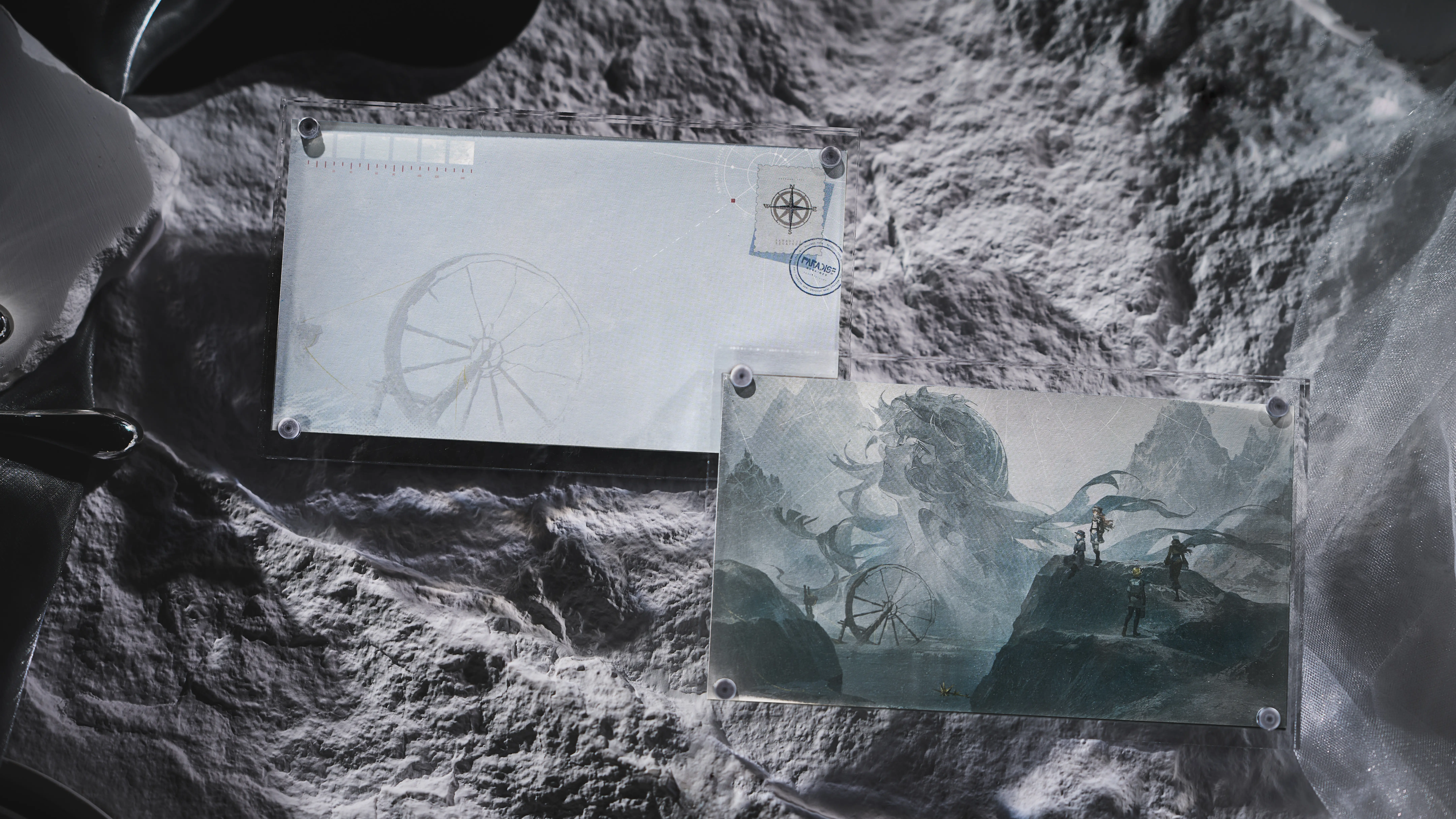 Postcard Pack - PARADISE REGAINED 9 Postcard Pack - PARADISE REGAINED paradise regained o reverse 1999 postcard pack content 5