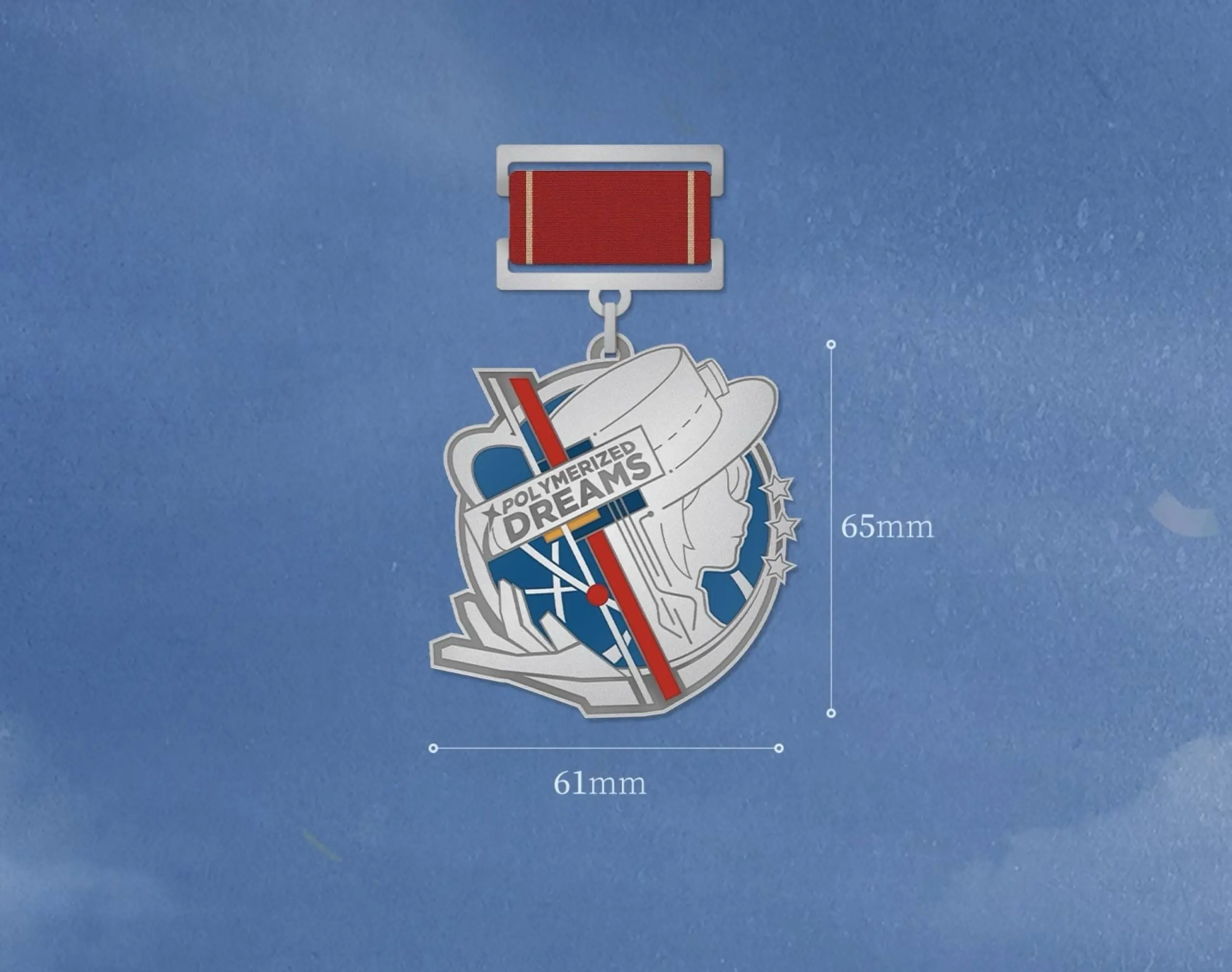 Vertin Metal Badge - Polymerized Dreams 2 Vertin Metal Badge - Polymerized Dreams Polymerized Dreams O Reverse 1999 Vertin Metal Badge Content 1