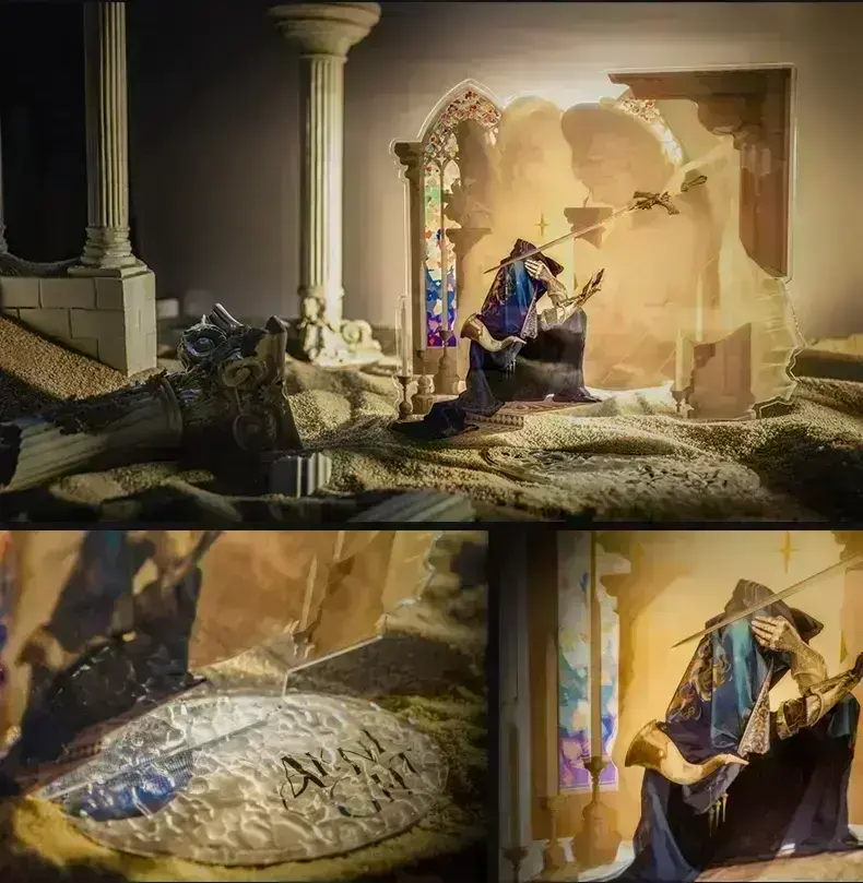 A Knight Acrylic Standees - Shadows in the Lake r1999 merch shadows in the lake o reverse 1999 a knight acrylic standees content 1