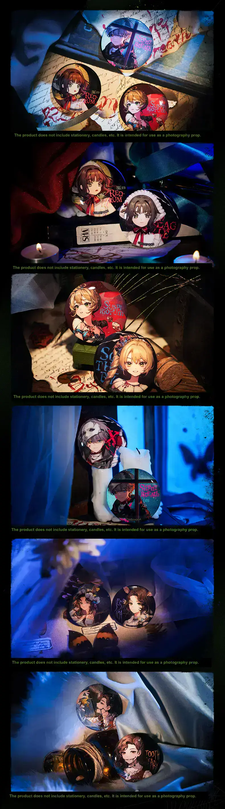 Badges - The Horror Show r1999 merch the horror show o reverse 1999 badges content 4