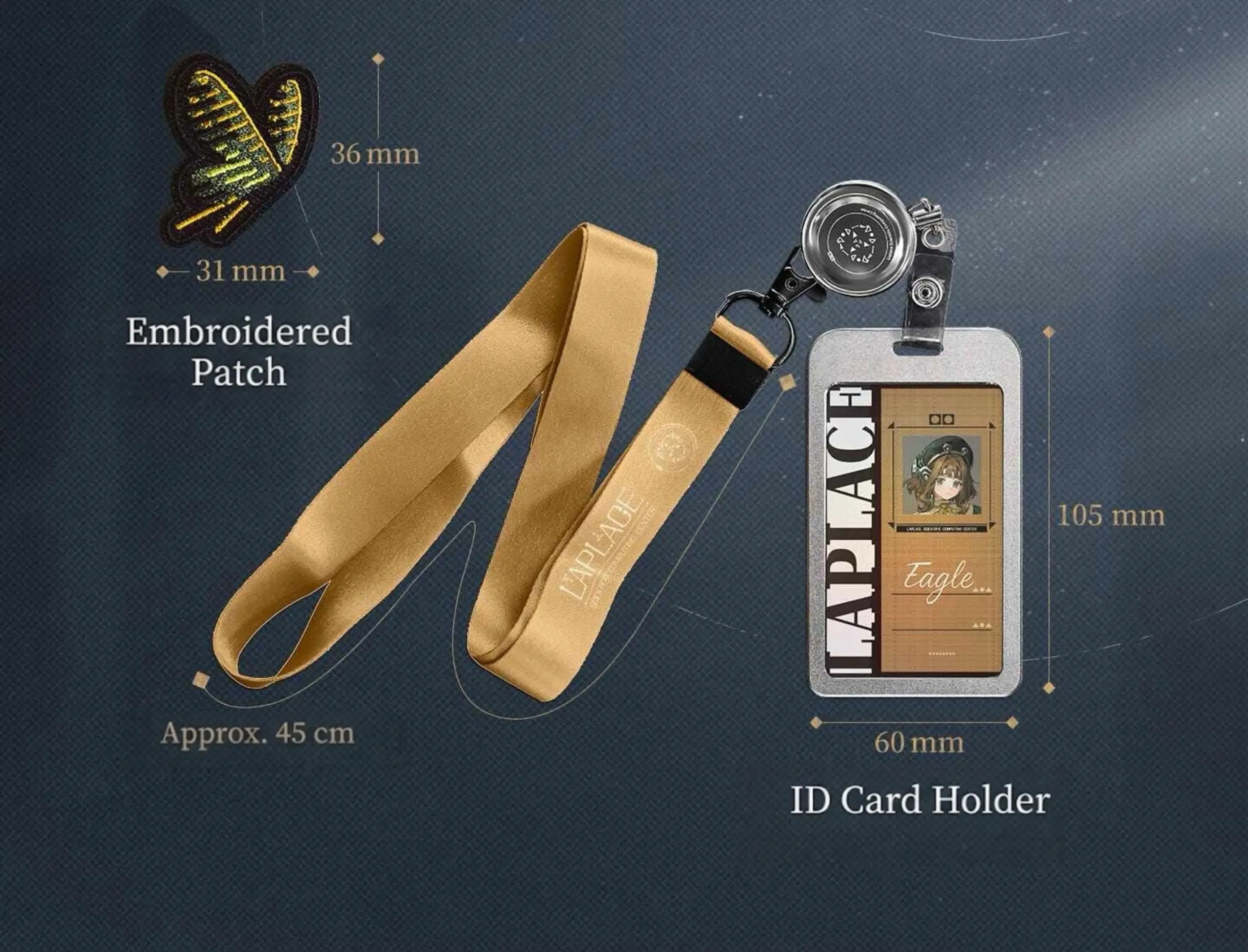 Silverwing Eagle Id Badge Holder - Renewed Life Renewed Life O Reverse 1999 Silverwing Eagle Id Badge Holder Content 1