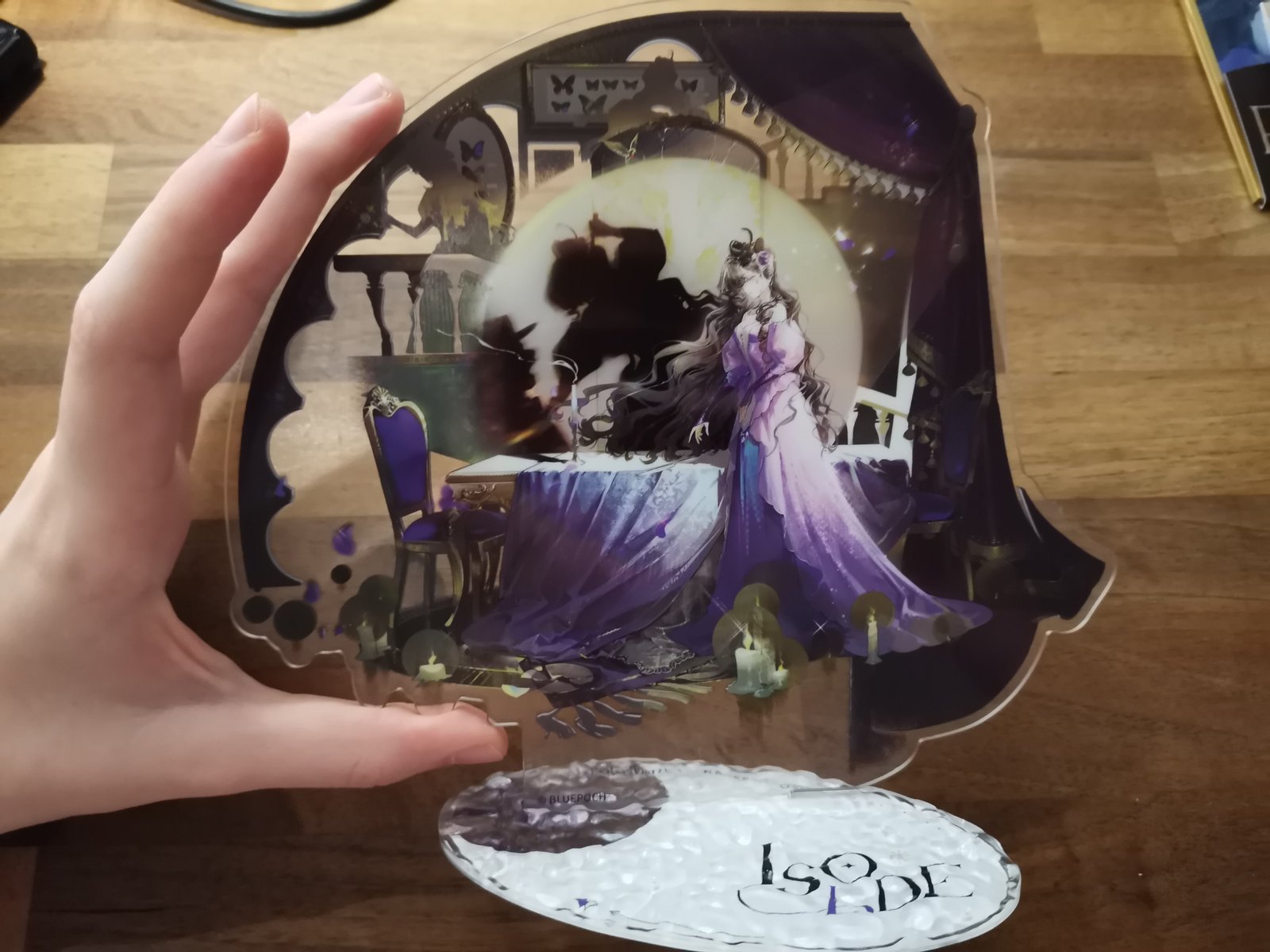 Reverse 1999 Isolde Acrylic Standees - Shadows in the Lake