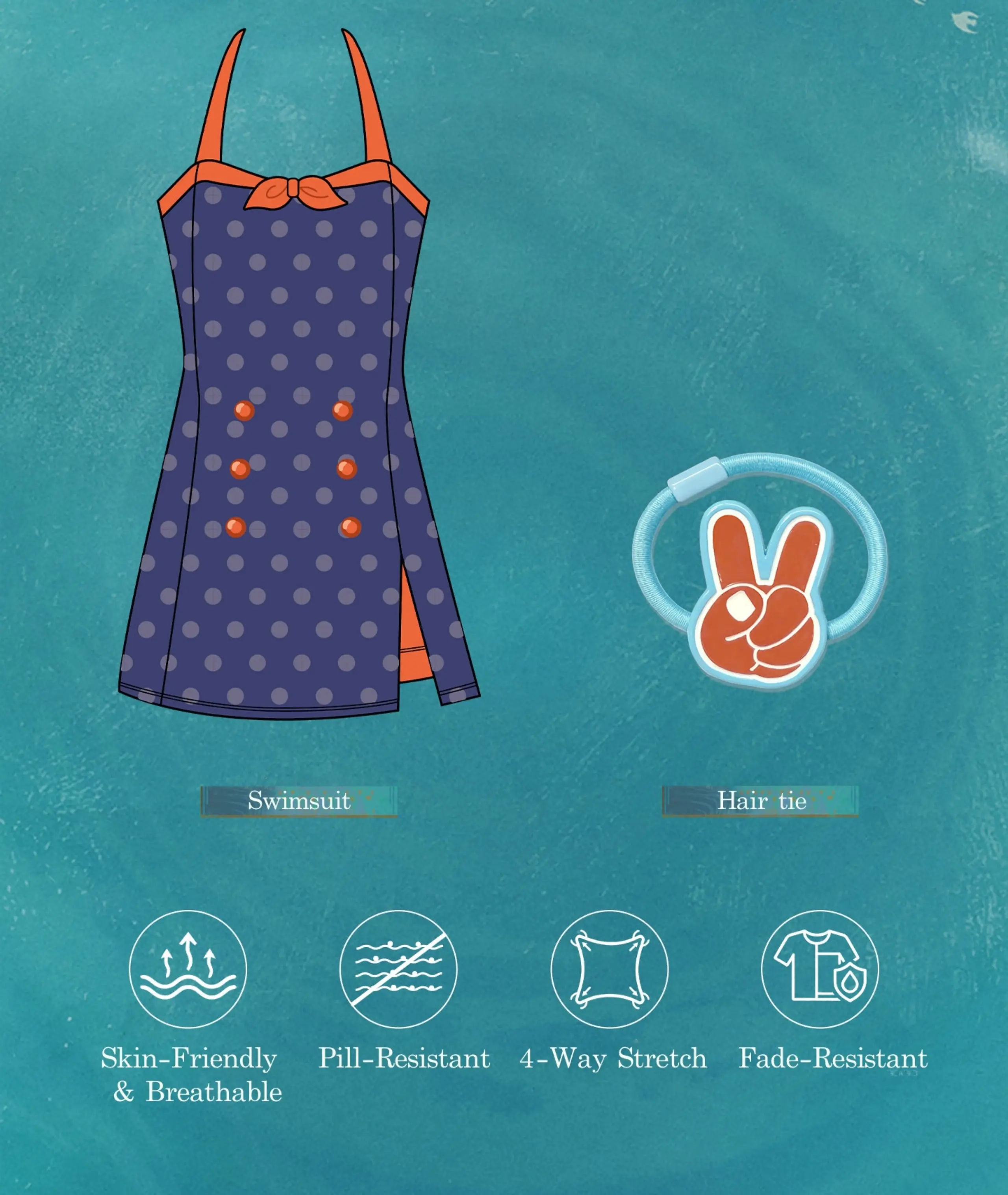 Regulus Themed Swimsuit - Rockin Seabreeze 4 Regulus Themed Swimsuit - Rockin Seabreeze Rockin Seabreeze O Reverse 1999 Regulus Themed Swimsuit Content 2