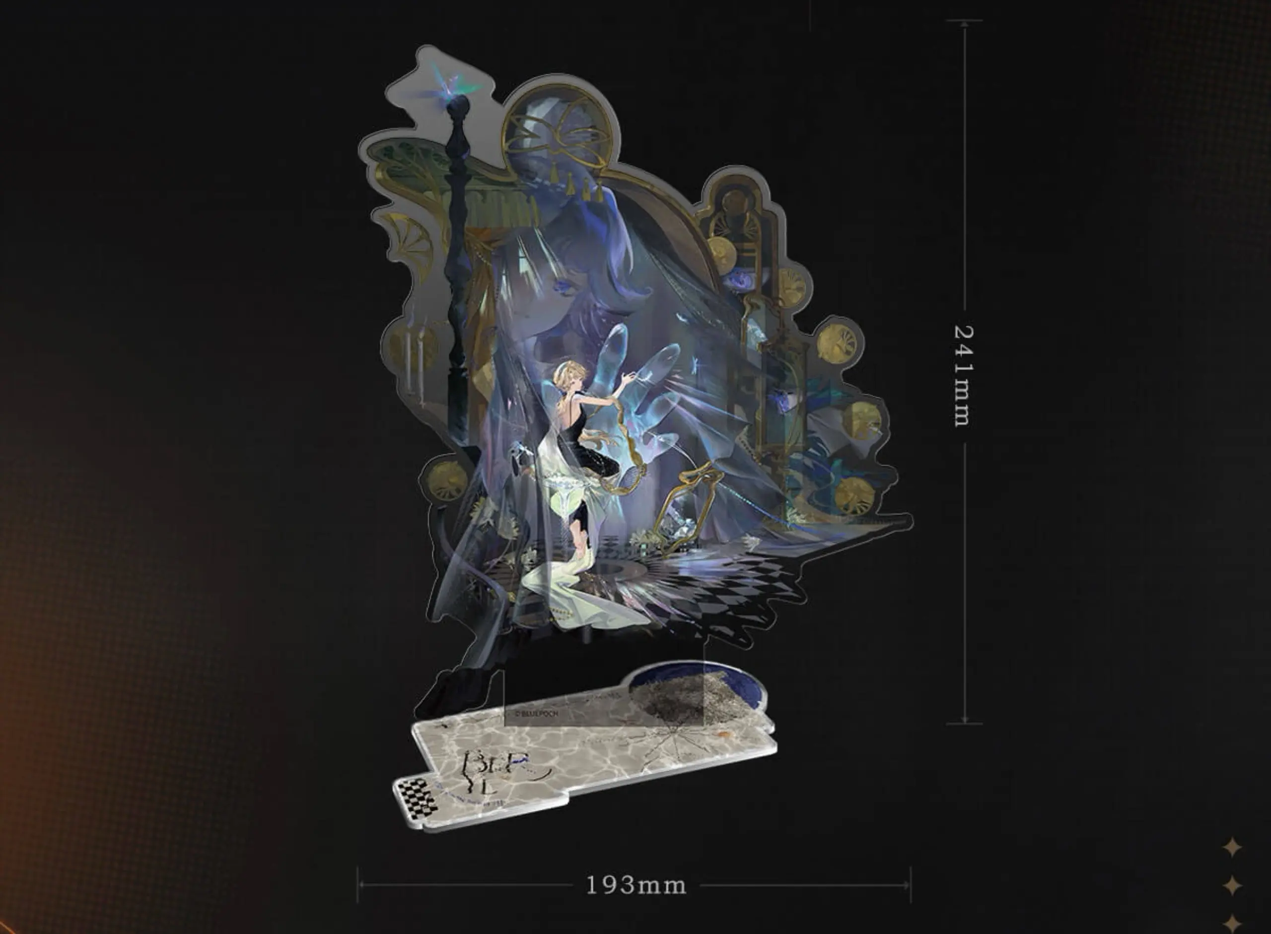 Beryl Acrylic Standees - Shadows in the Lake 3 Beryl Acrylic Standees - Shadows in the Lake shadows in the lake o reverse 1999 beryl acrylic standees content 1