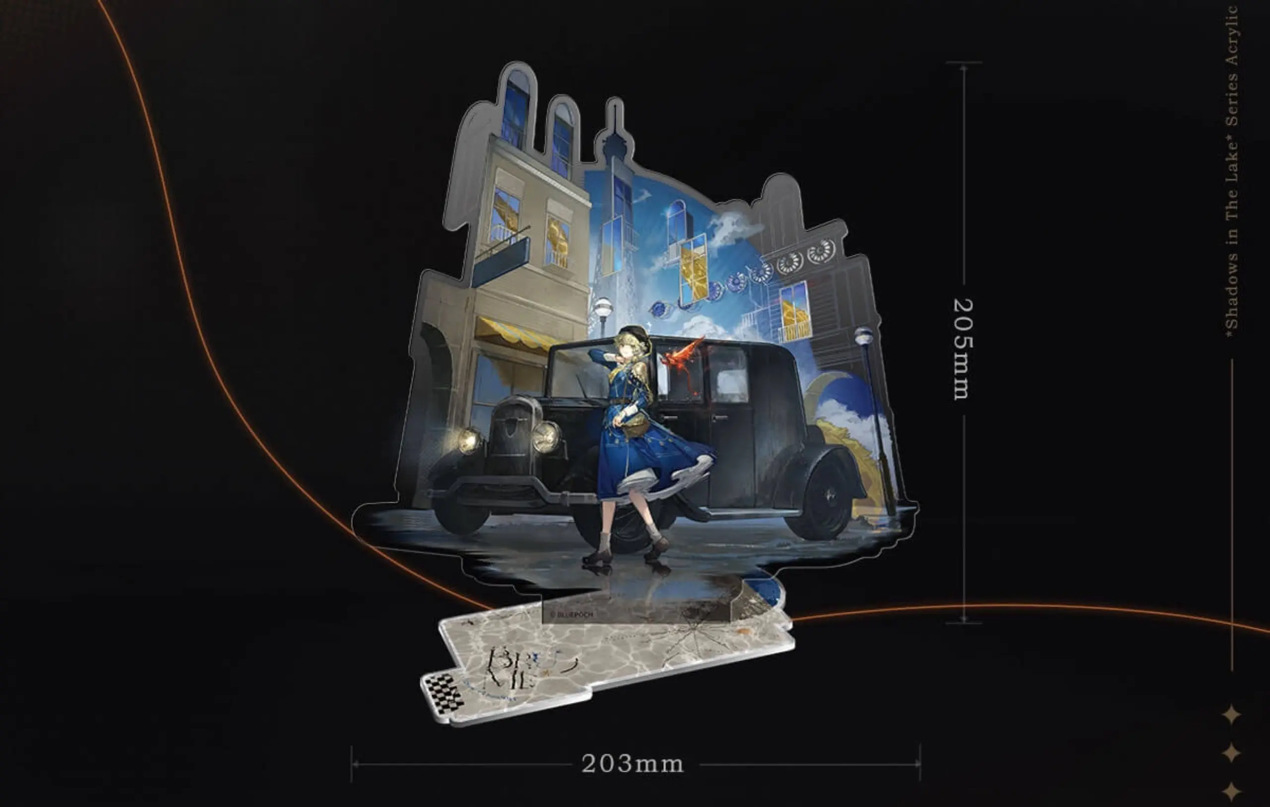 Brume Acrylic Standees - Shadows in the Lake 3 Brume Acrylic Standees - Shadows in the Lake shadows in the lake o reverse 1999 brume acrylic standees content 1