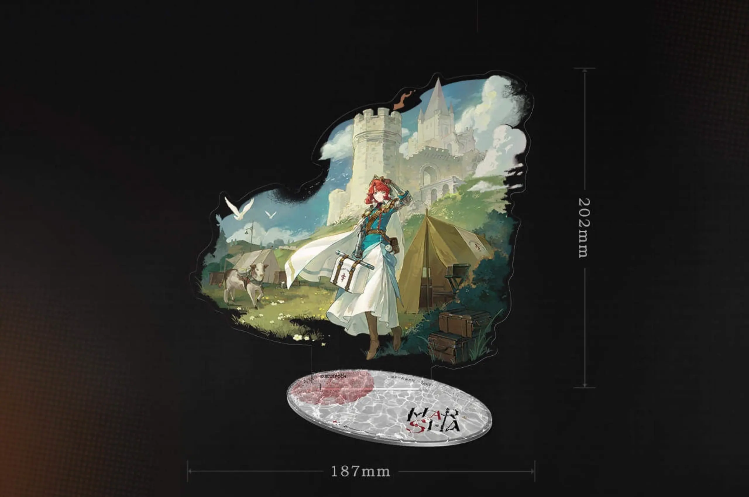 Marsha Acrylic Standees - Shadows in the Lake shadows in the lake o reverse 1999 marsha acrylic standees content 1