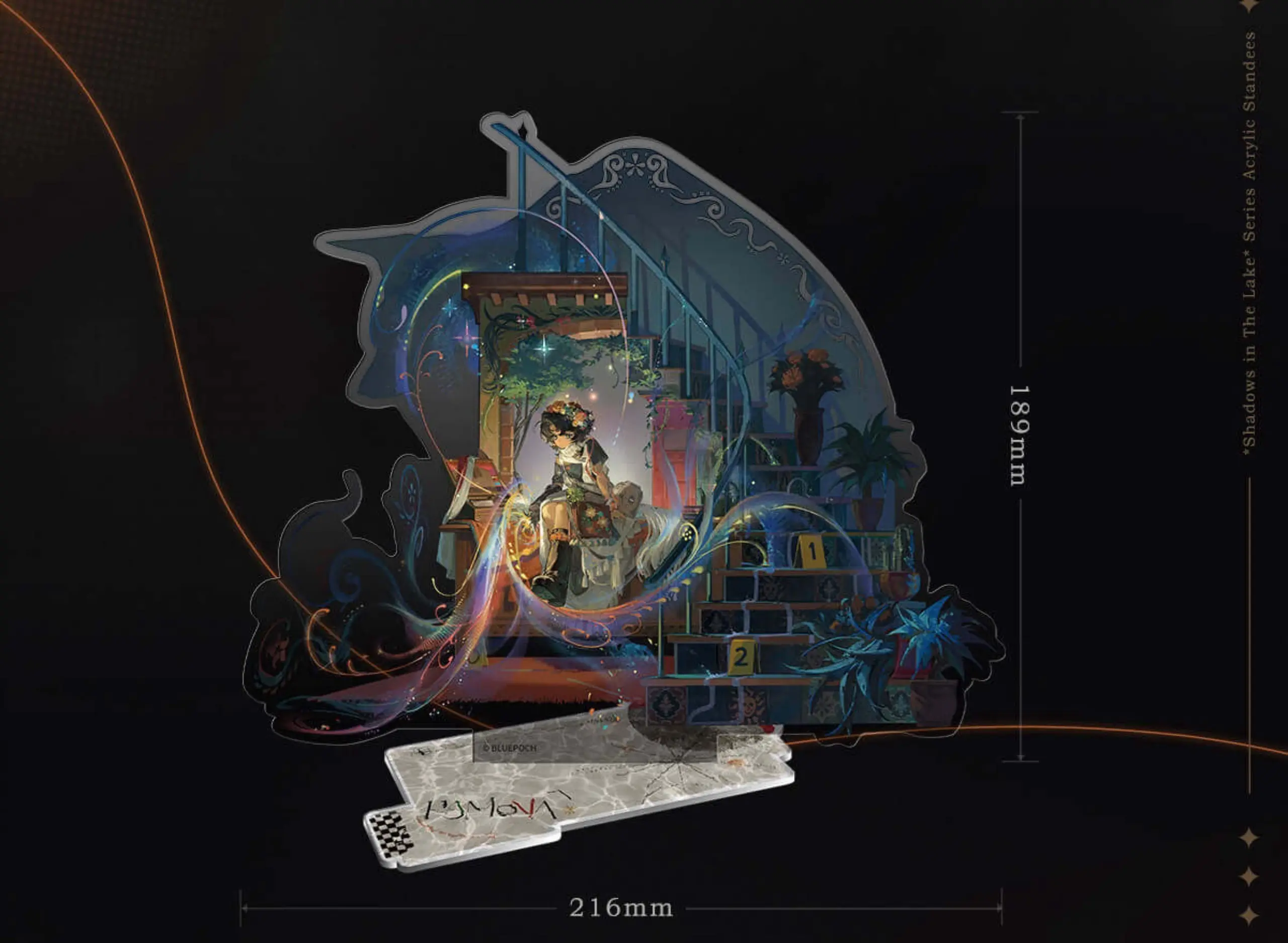 Ramona Acrylic Standees - Shadows in the Lake shadows in the lake o reverse 1999 ramona acrylic standees content 1