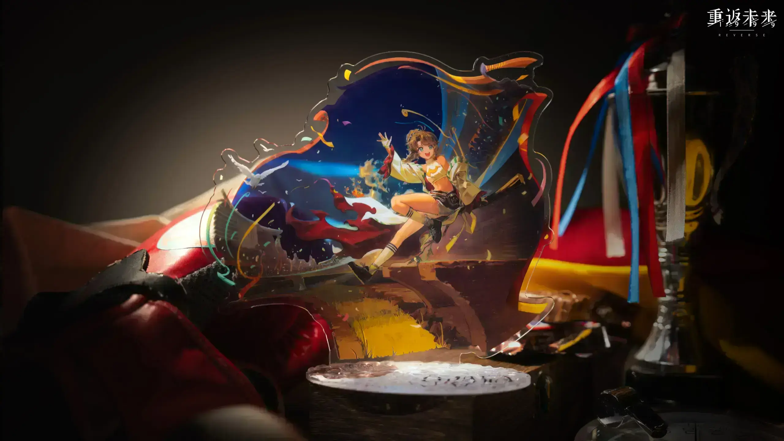 Spathodea Acrylic Standees - Shadows in the Lake 2 Spathodea Acrylic Standees - Shadows in the Lake shadows in the lake o reverse 1999 spathodea acrylic standees content 1