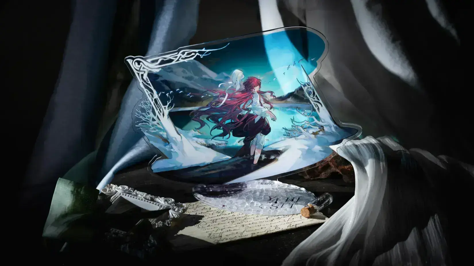 Yenisei Acrylic Standees - Shadows in the Lake 2 Yenisei Acrylic Standees - Shadows in the Lake shadows in the lake o reverse 1999 yenisei acrylic standees content 1