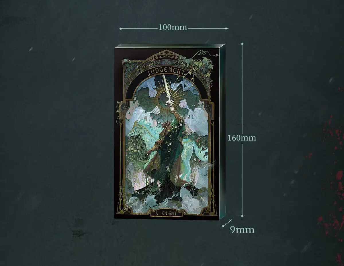 A Knight Quicksand Acrylic Standee - The Soul Evergreen the soul evergreen o reverse 1999 a knight quicksand acrylic standee content 1