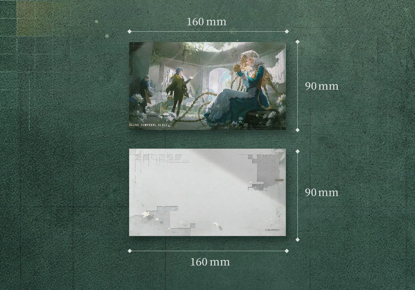 Postcard Packs - The Temporal Scale The Temporal Scale O Reverse 1999 Postcard Packs Content 1