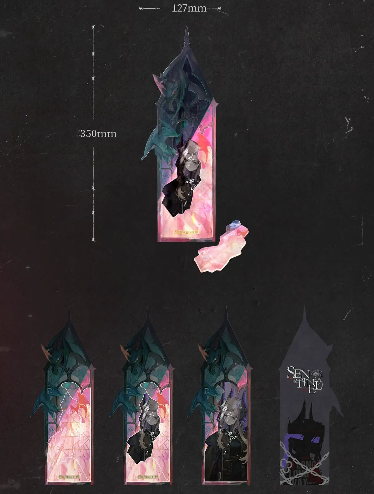 Sentinel Puzzle Standee - Unheard Confession 6 Sentinel Puzzle Standee - Unheard Confession unheard confession o reverse 1999 sentinel puzzle standee content 1
