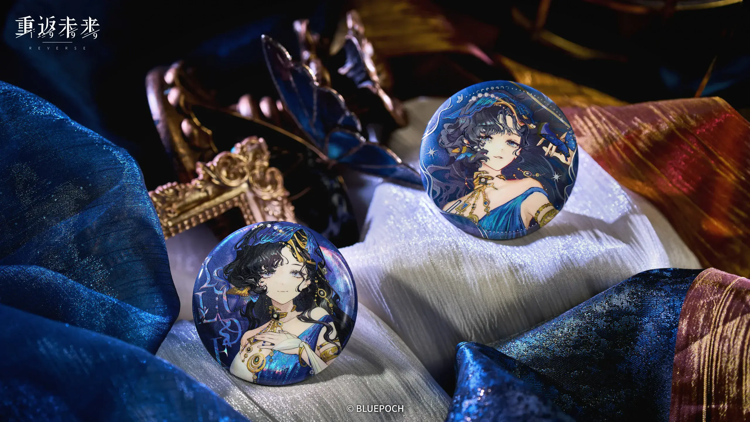 Badges Set - Waves Against Time waves against time o reverse 1999 badges set content 2