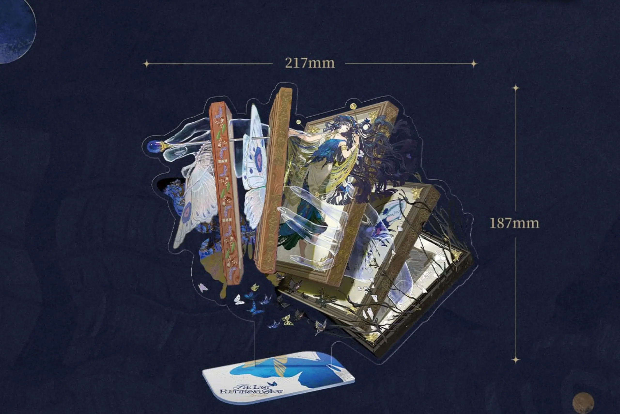 Isolde Acrylic Standees - Waves Against Time 2 Isolde Acrylic Standees - Waves Against Time waves against time o reverse 1999 isolde acrylic standees content 1