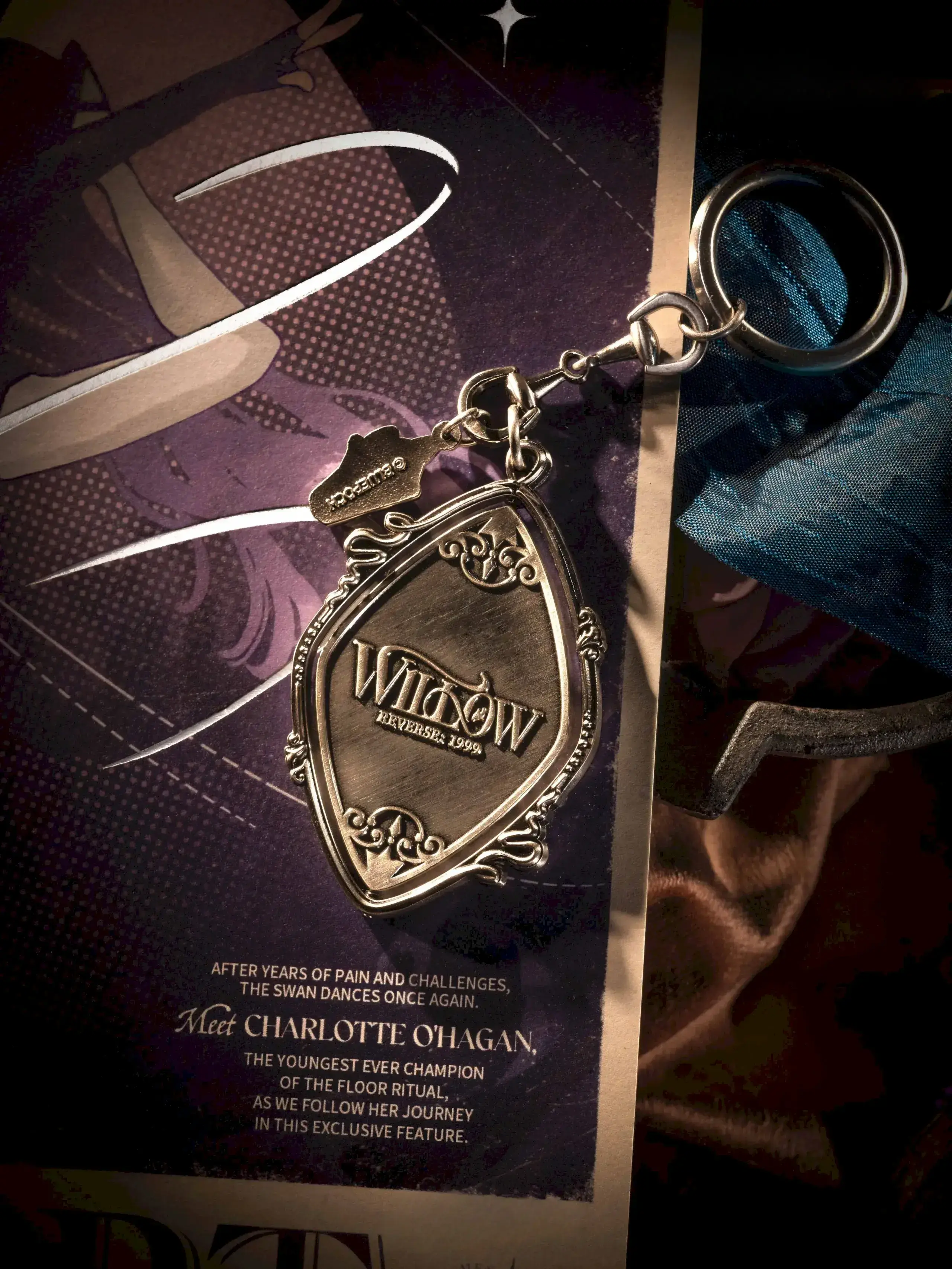 Willow Bag Charm - Wings Unfurled 3 Willow Bag Charm - Wings Unfurled wings unfurled o reverse 1999 willow bag charm content 2